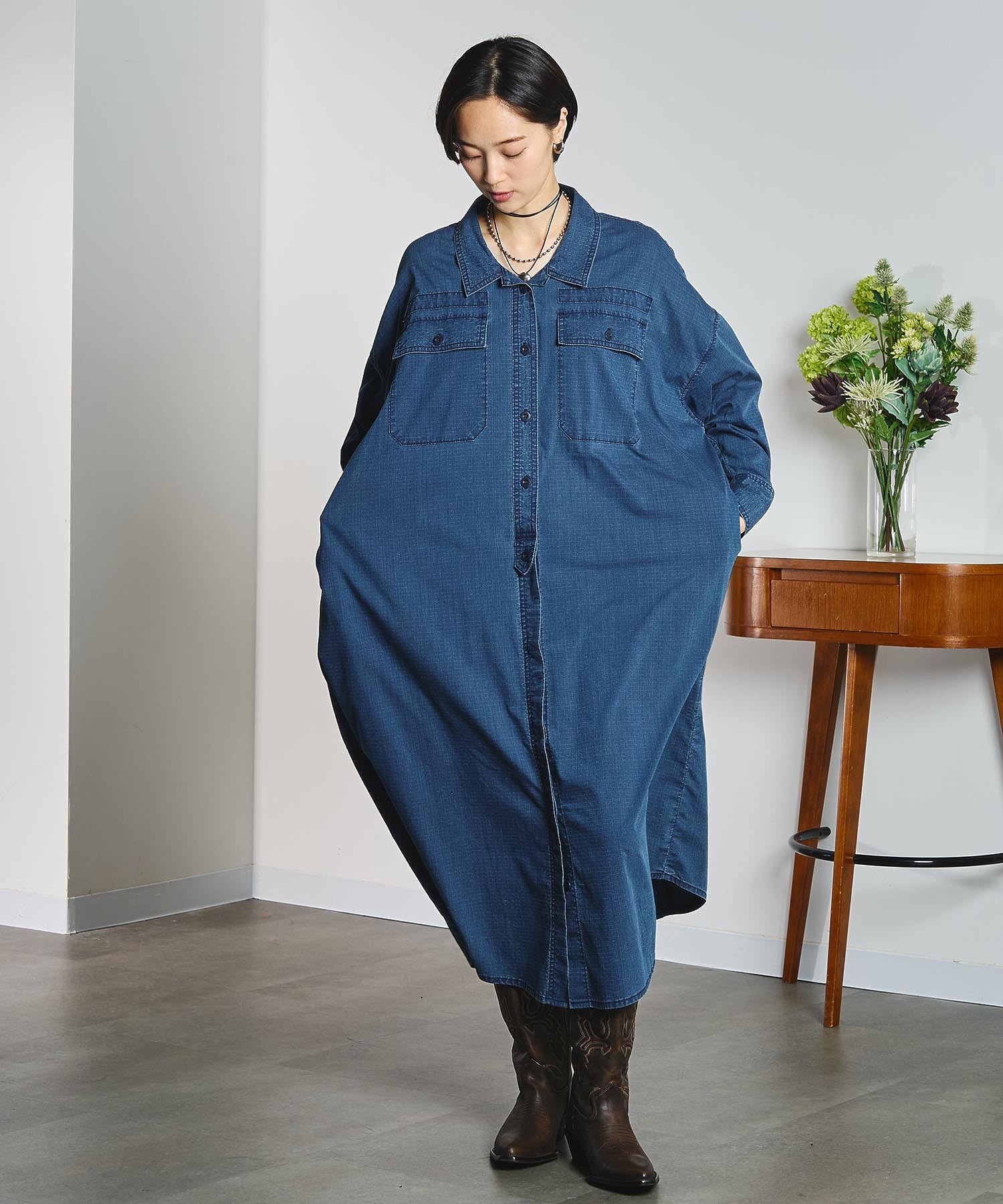 model:166cm 着用サイズ:ONE SIZE