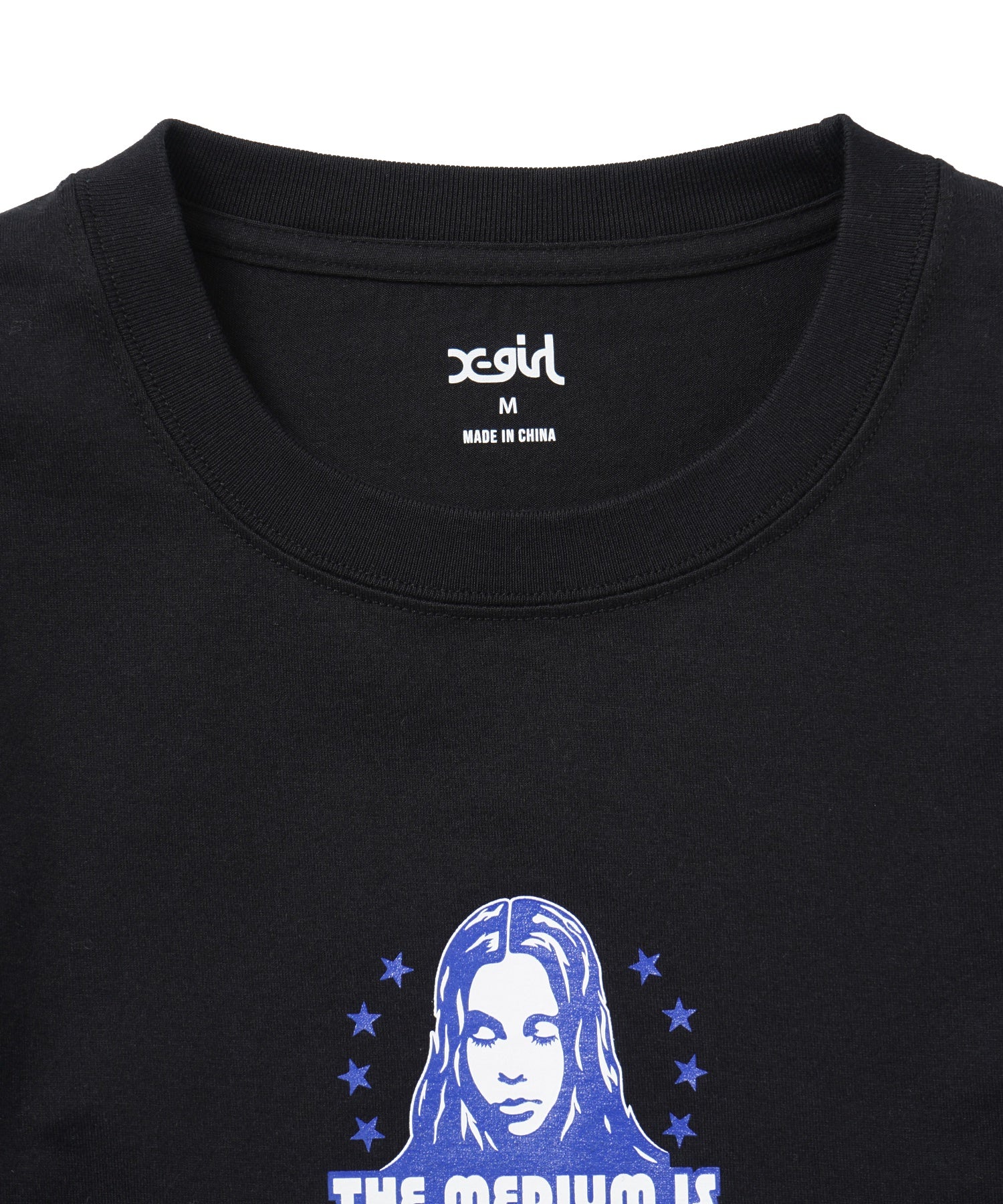 STAR AND FACE S/S BABY TEE