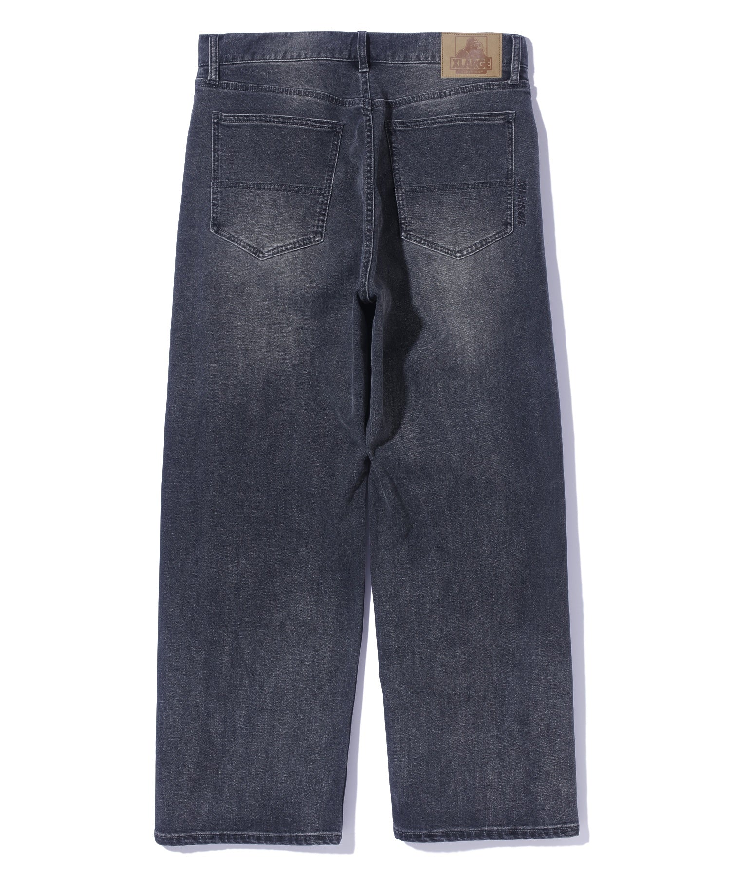 BAGGY STRETCH DENIM PANTS