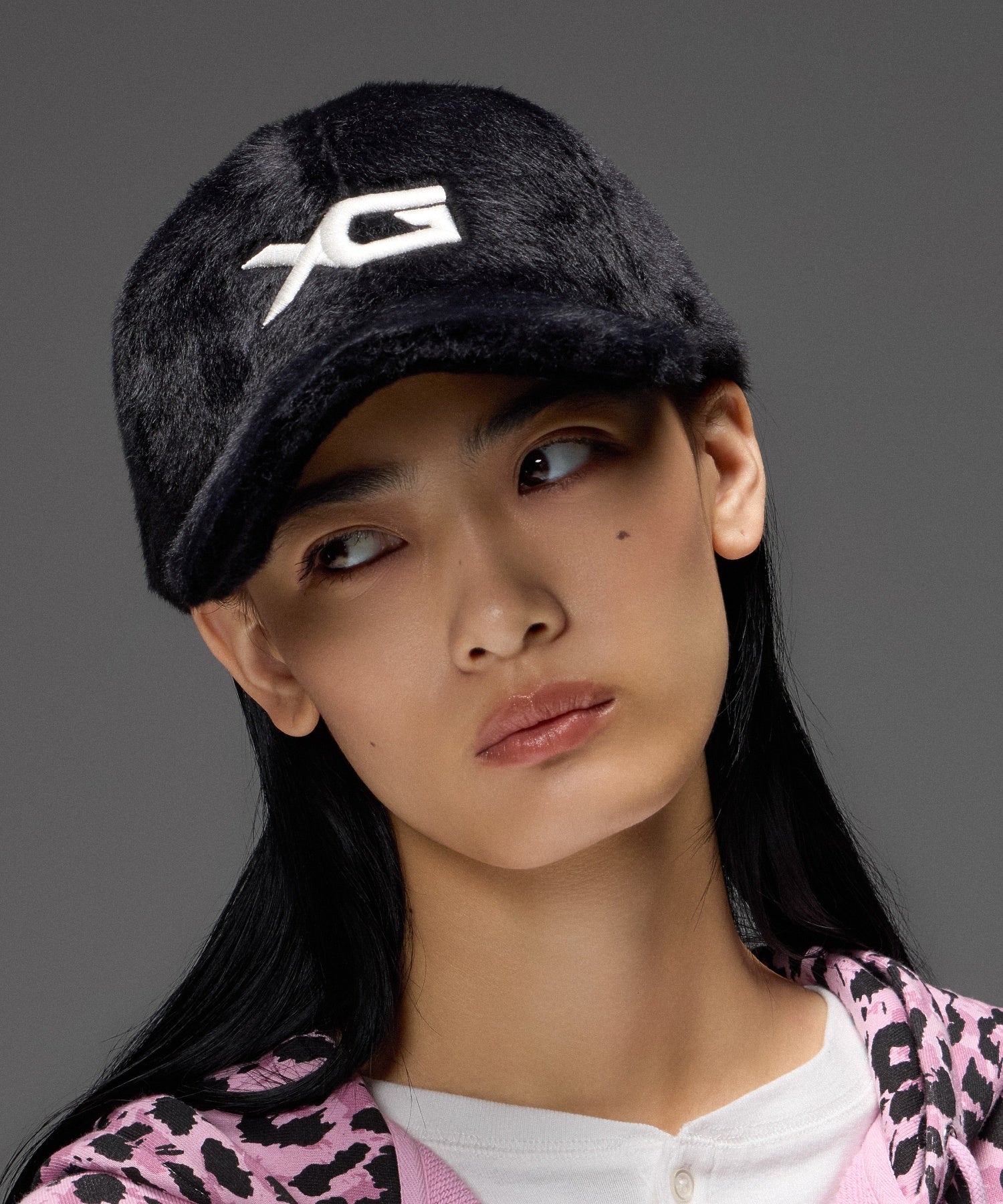 EMBROIDERED XG LOGO FUZZY CAP