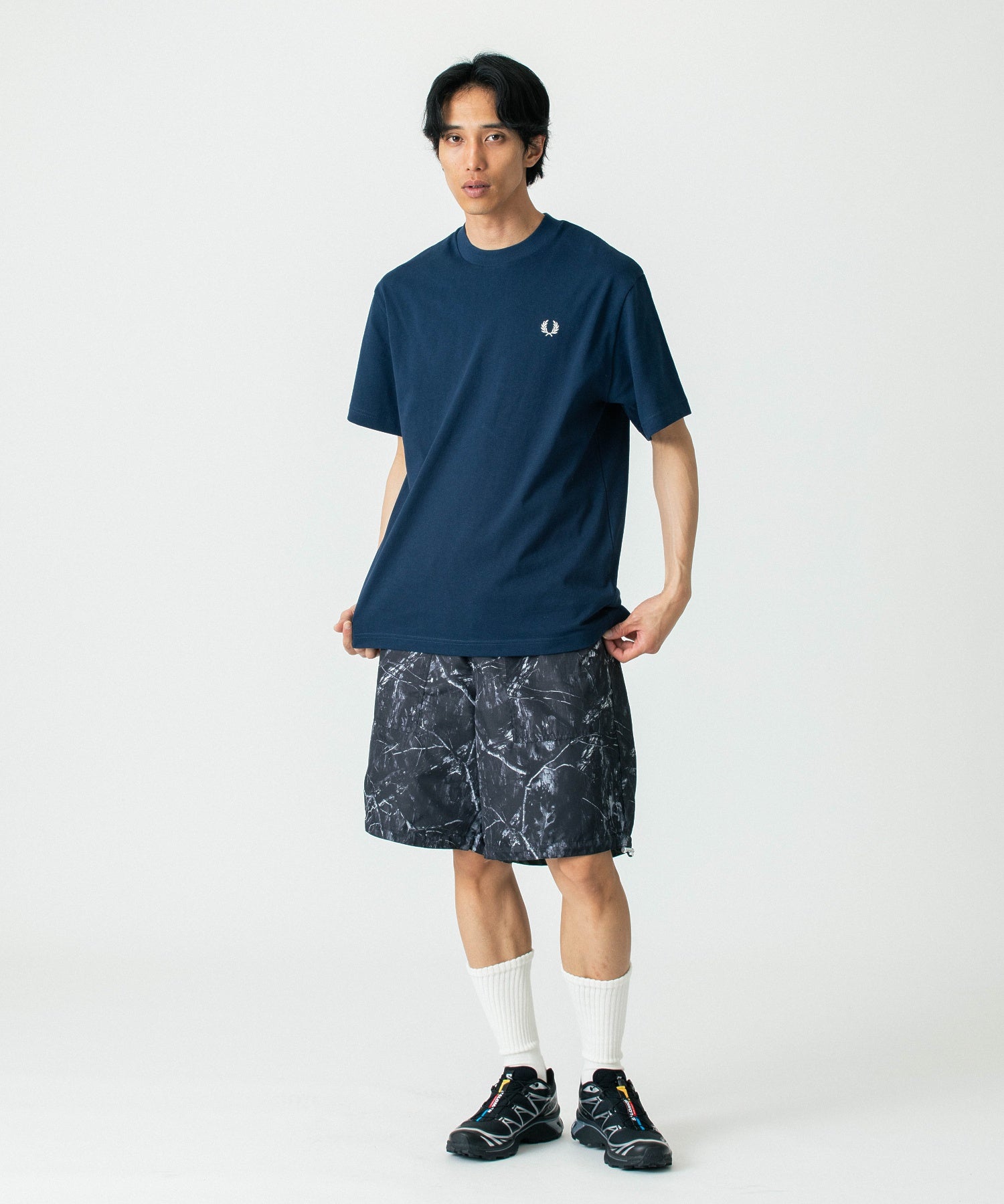 TAION/タイオン/NON DOWN MILITARY RVS WIDE SHORTS/R039NDML-1
