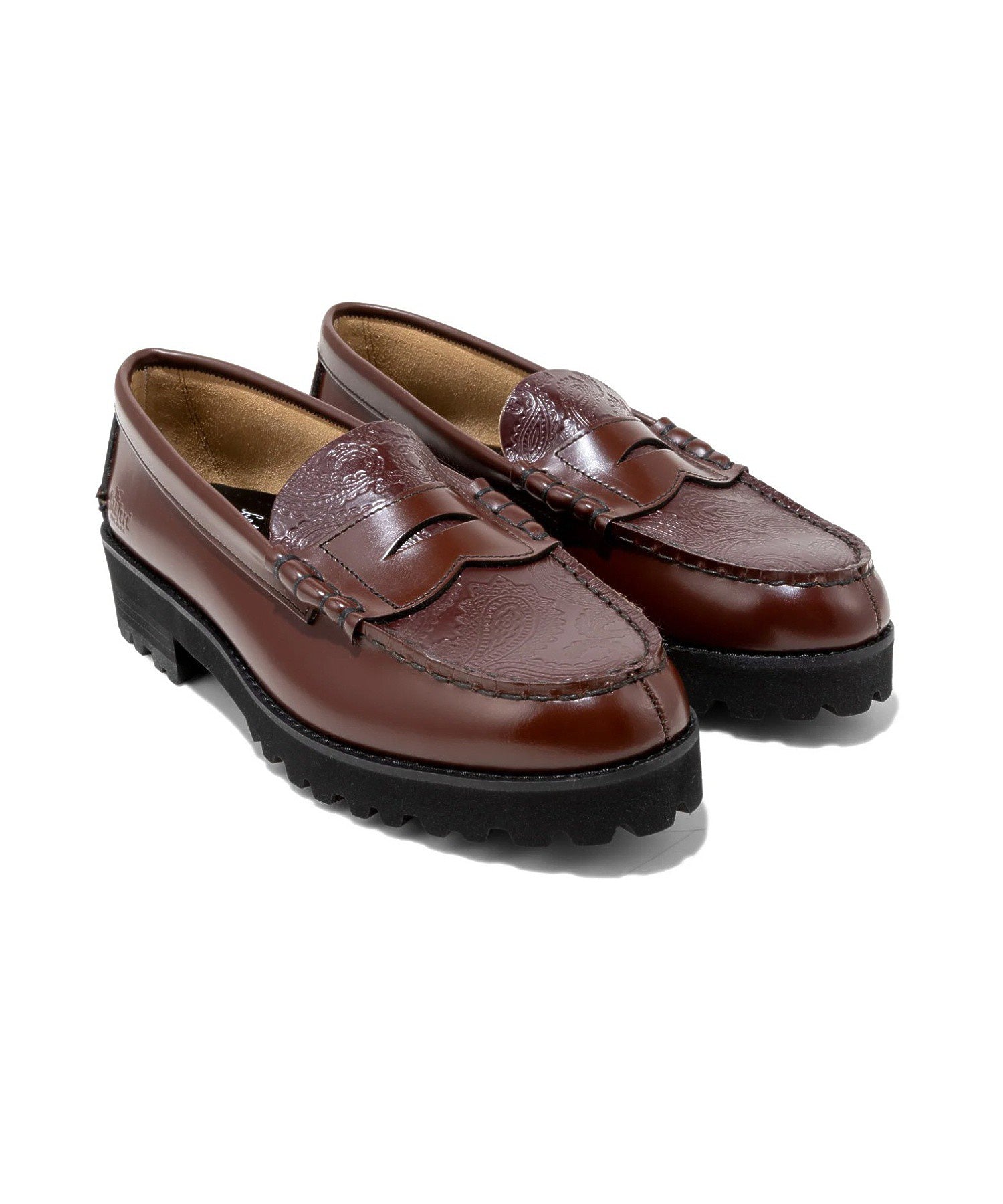 The Kenford Fineshoes/TANK SOLE COMBI COLOR LOAFERS