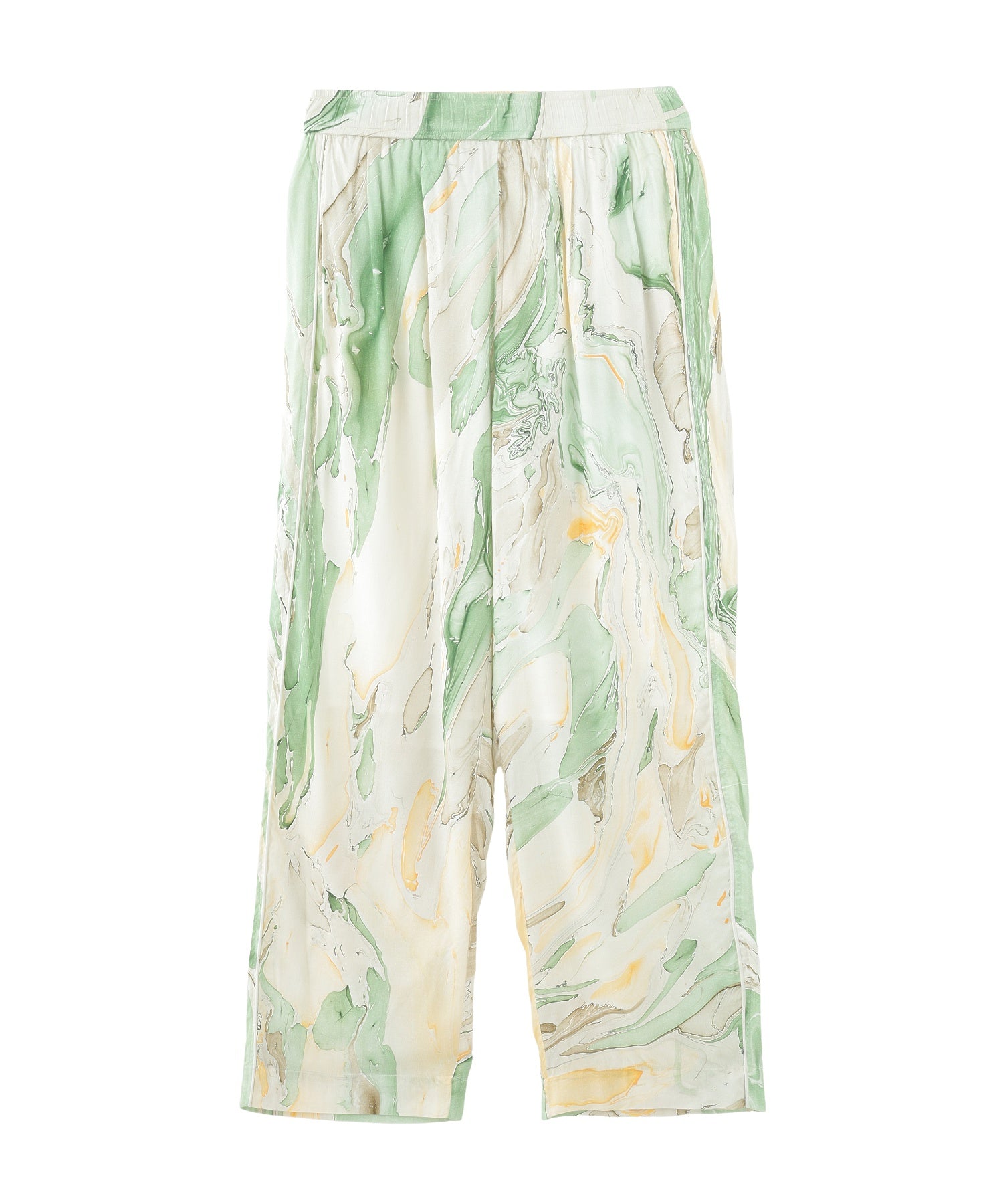 MARBLE PRINT EASY PANTS