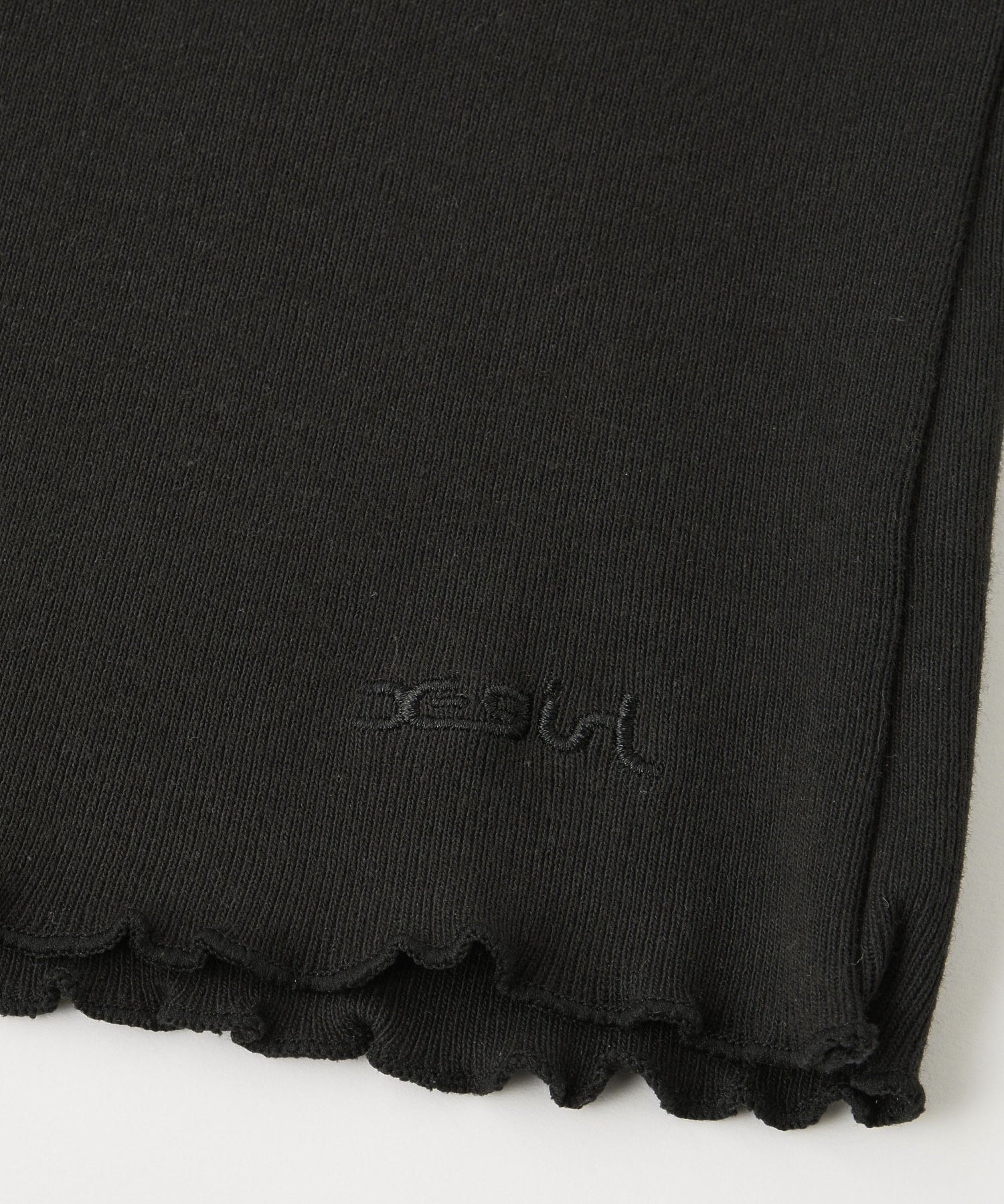FRONT GATHERED L/S BABY TEE
