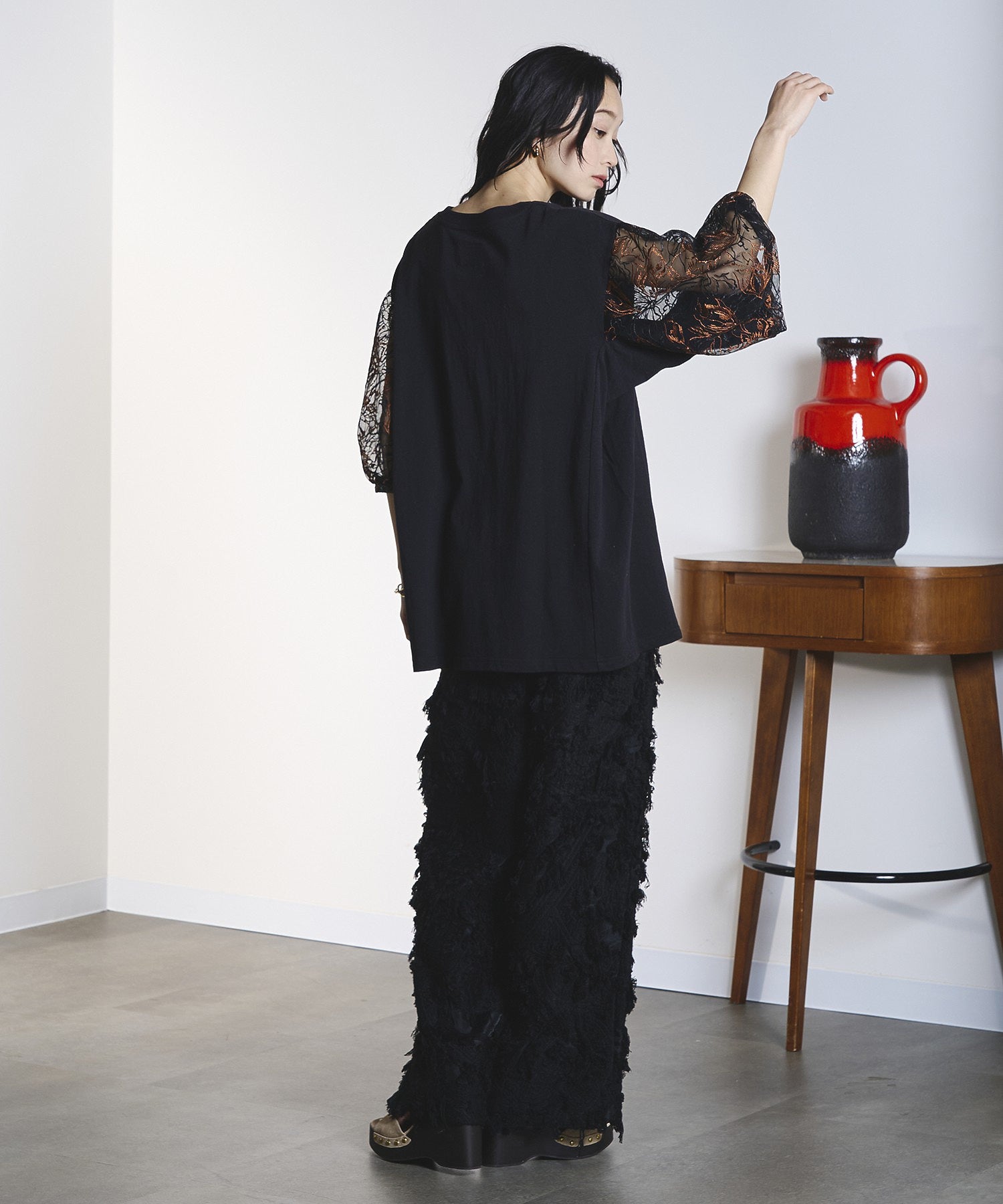 model:161cm 着用サイズ:ONE SIZE