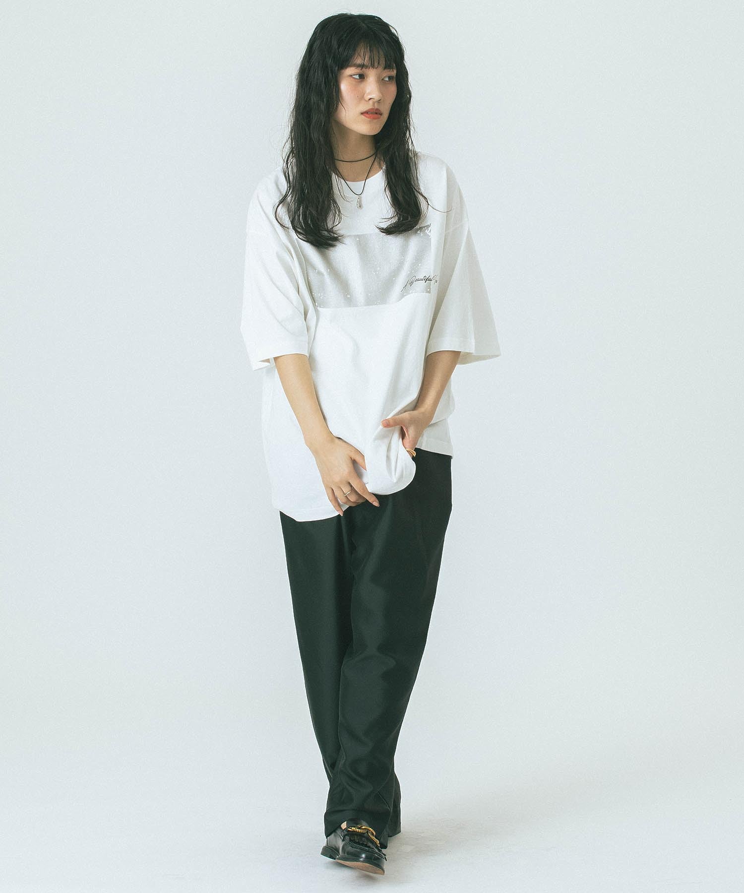 model:167cm 着用サイズ:ONE SIZE