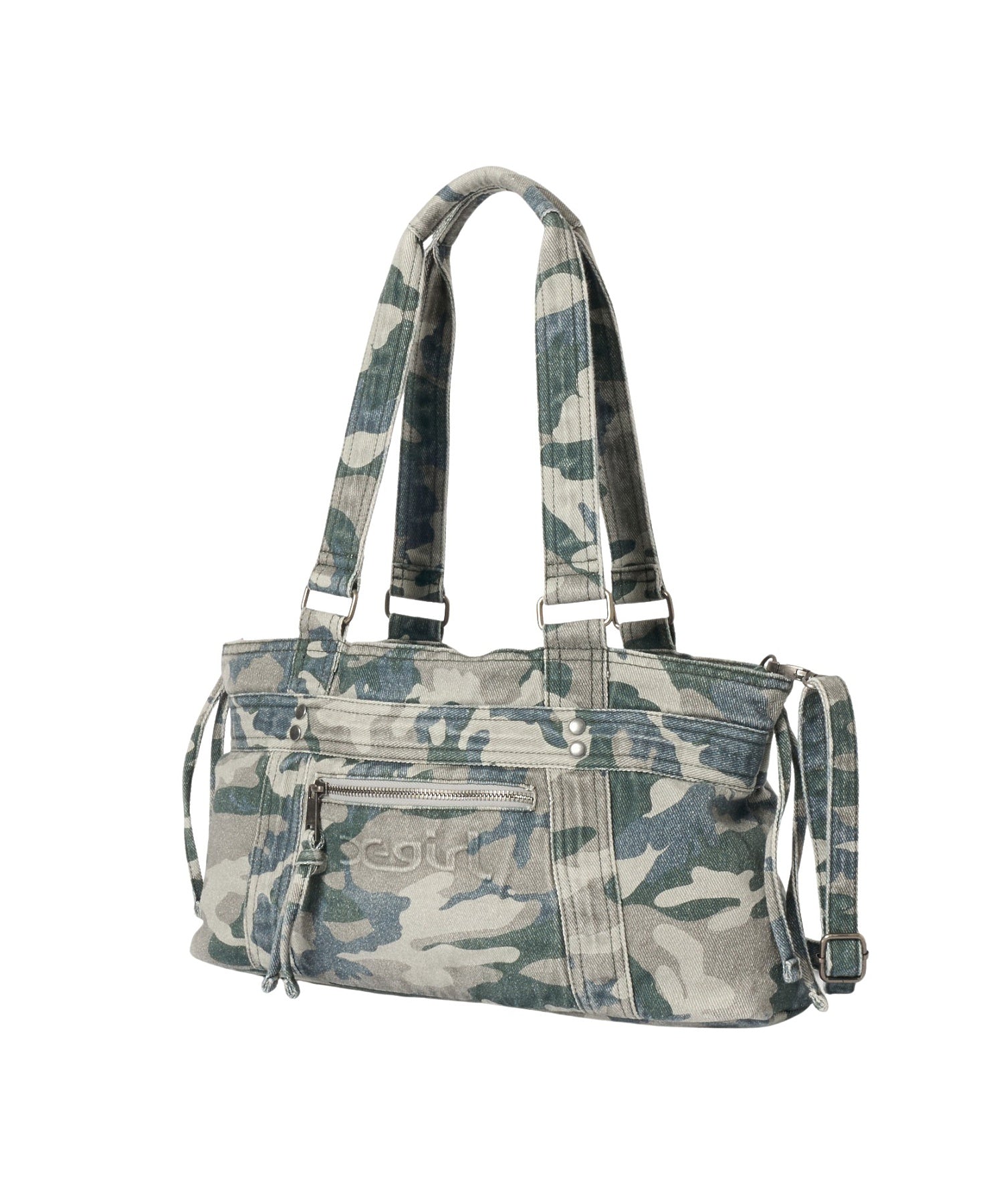 FADED MILLS LOGO SQUARE BAG