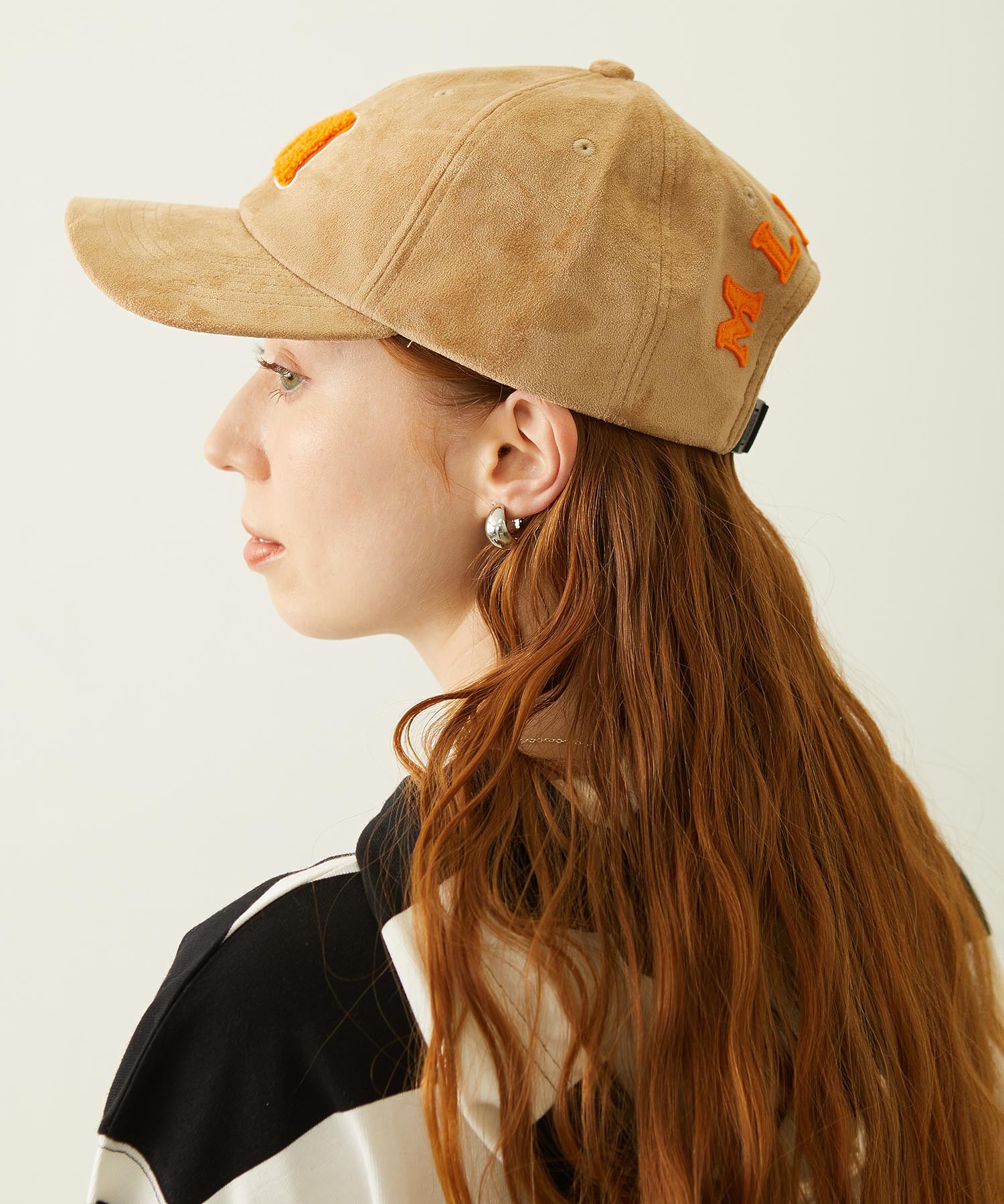 INITIAL EMBROIDERED CAP