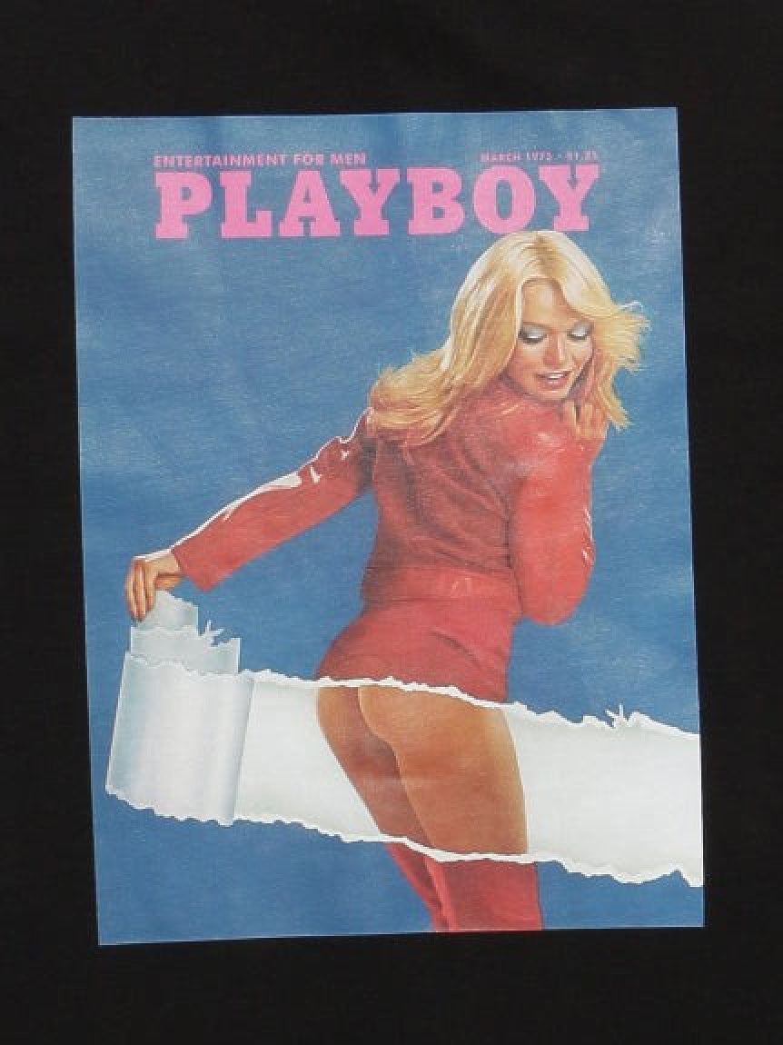 SOULLAND/ ソウルランド/ meets Playboy Monthly March T-shirt 1020