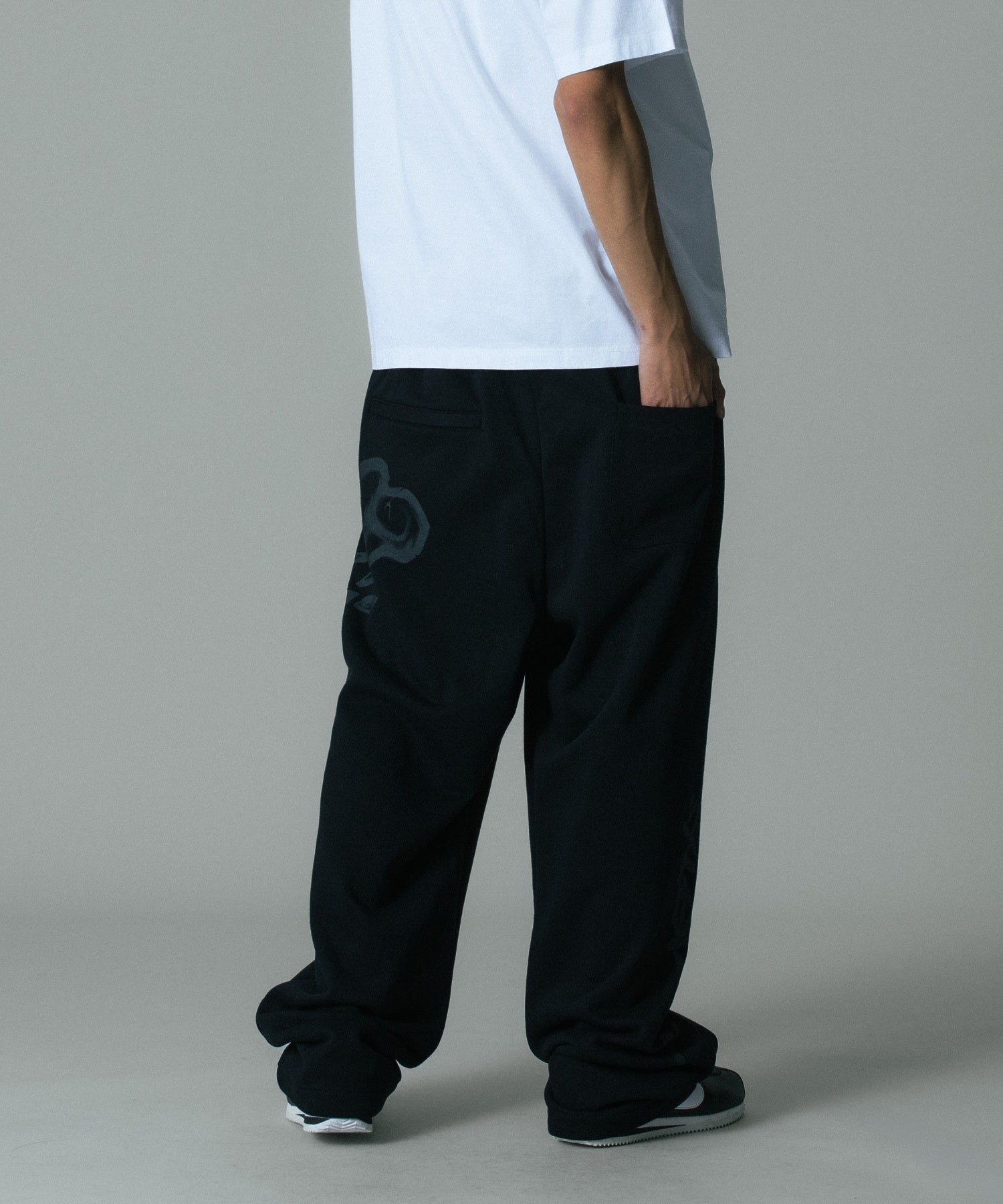 ALLOVER PRINTED SWEAT PANTS