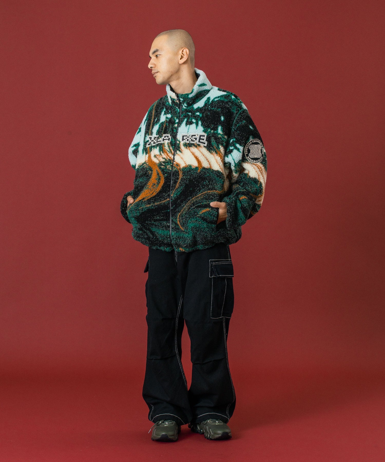 REVERSIBLE NYLON JACKET