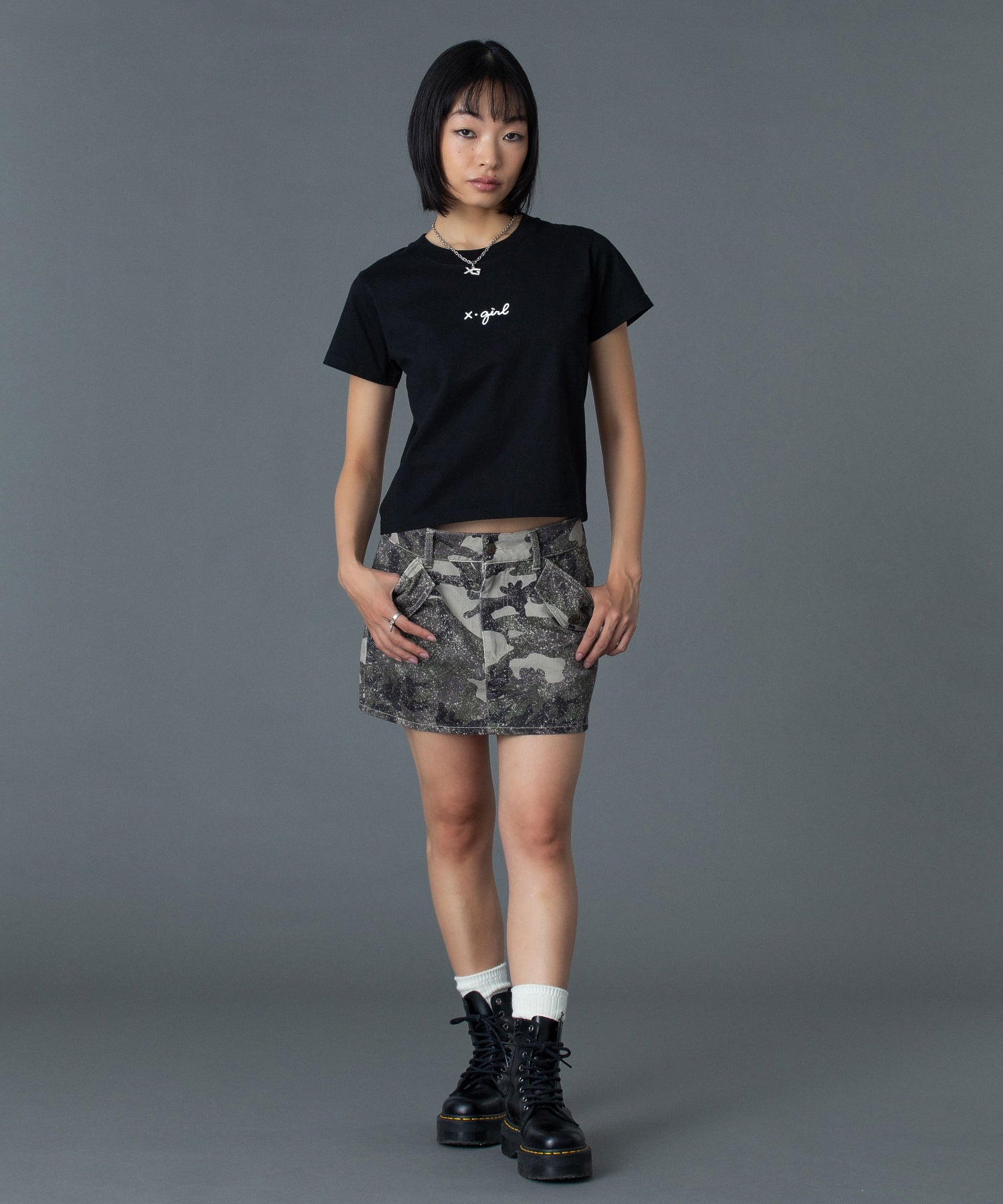 CURSIVE LOGO S/S BABY TEE