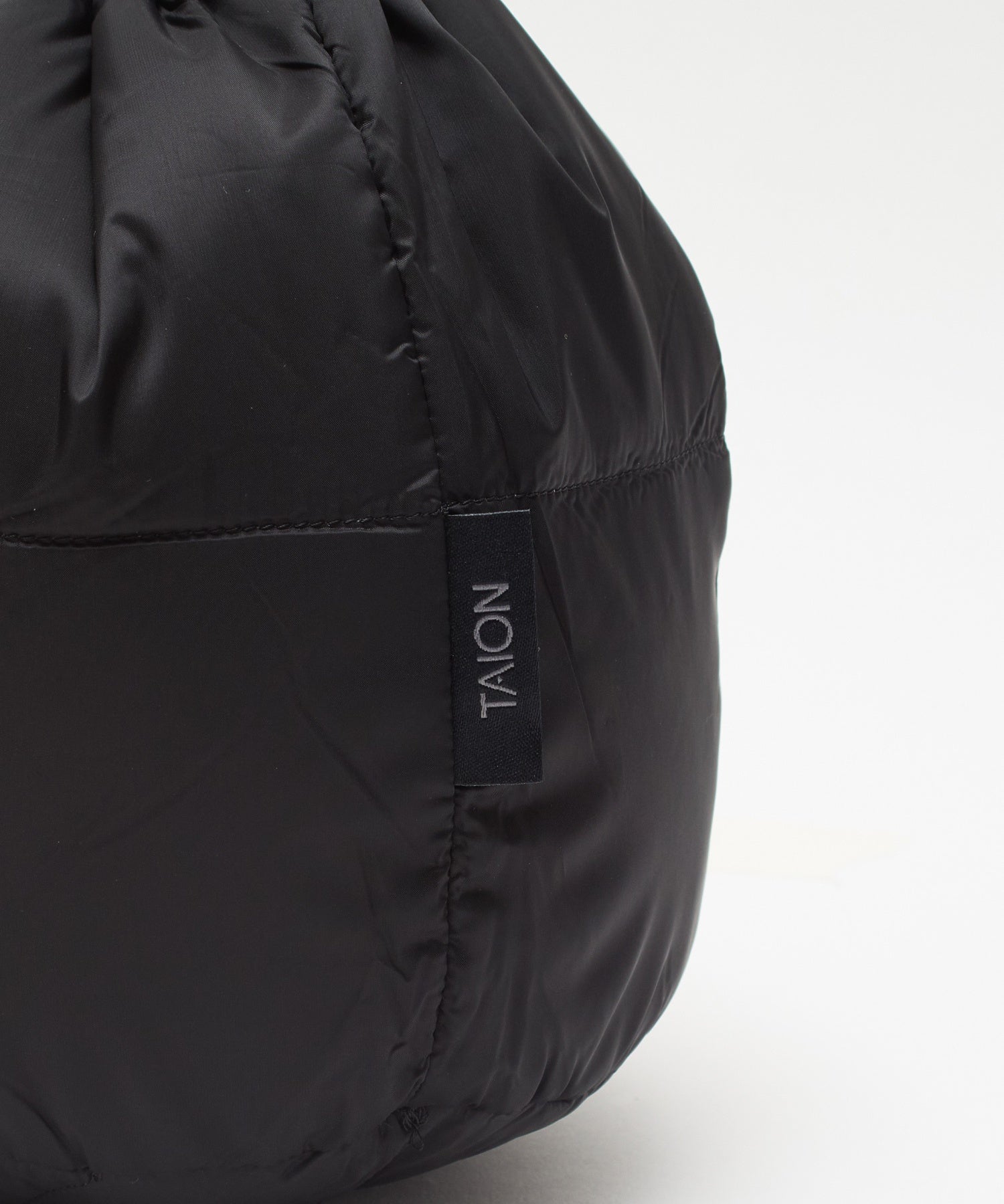 TAION/タイオン/BASIC DRAW STRING DOWN BAG-S TAION-DST01-S