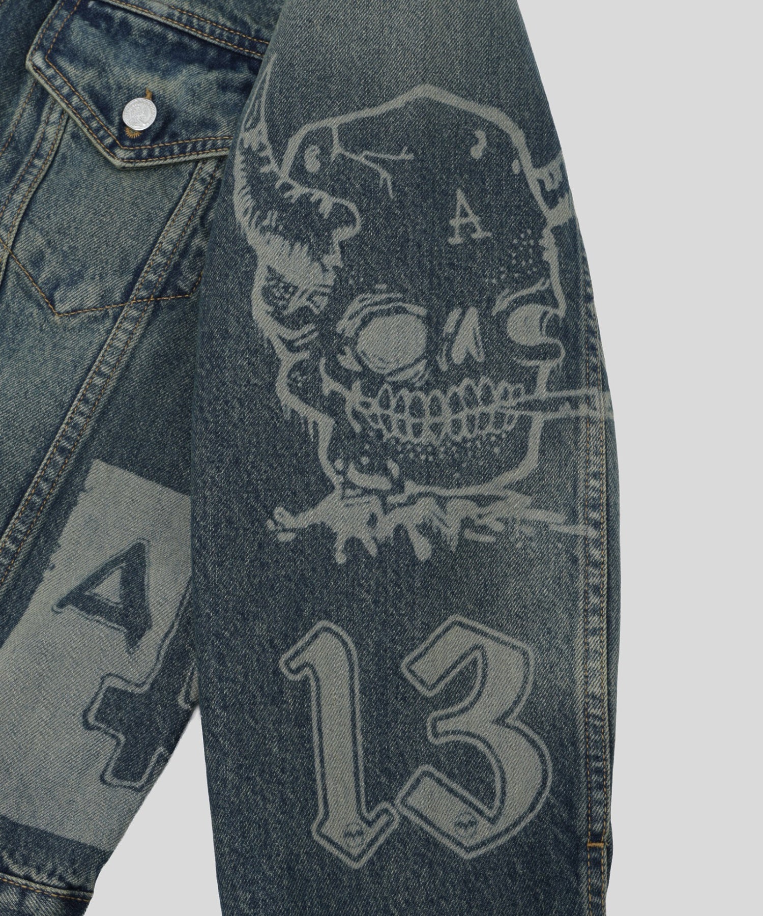 ARIES/アリーズ/Metal 00s Trucker Jacket AR70201.05