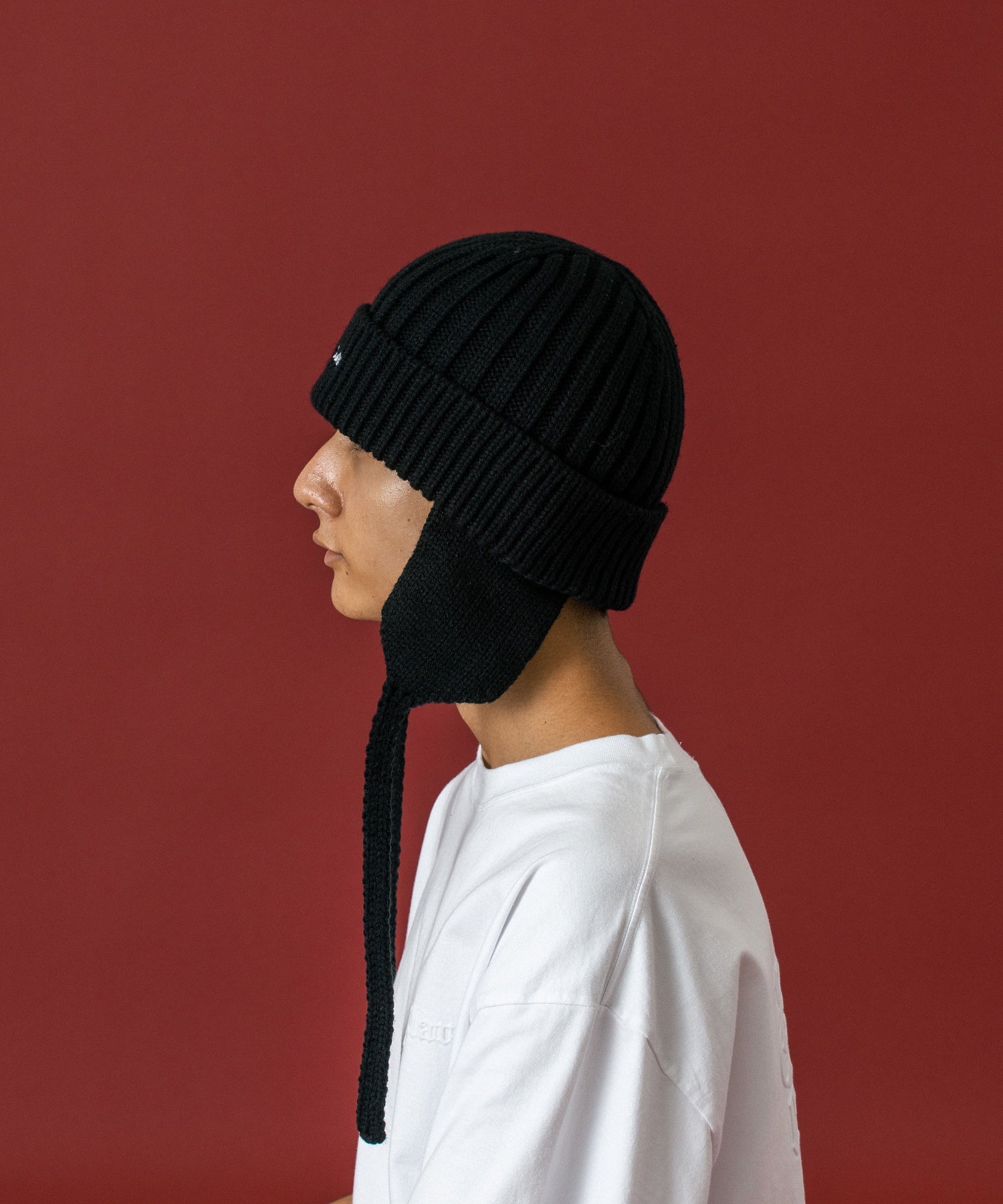 EARFLAP KNIT CAP