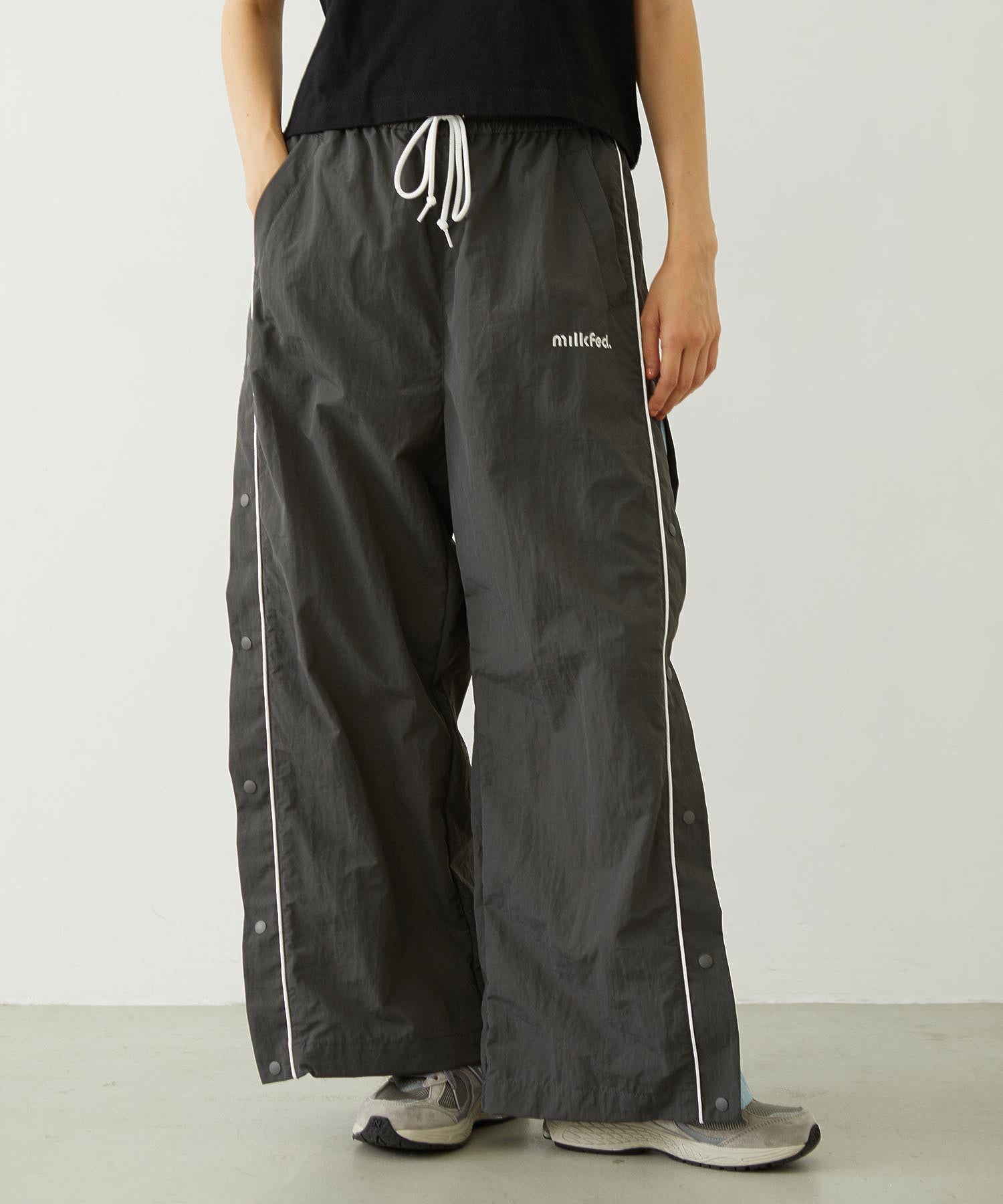 CUTOUT LOGO TRACK PANTS