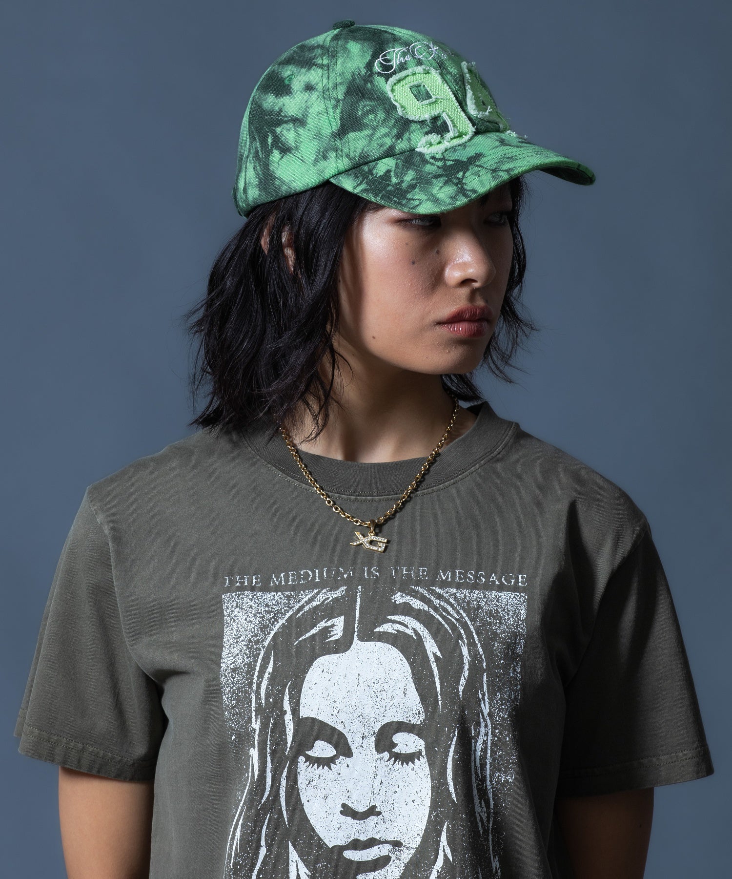 FADED FACE S/S TEE