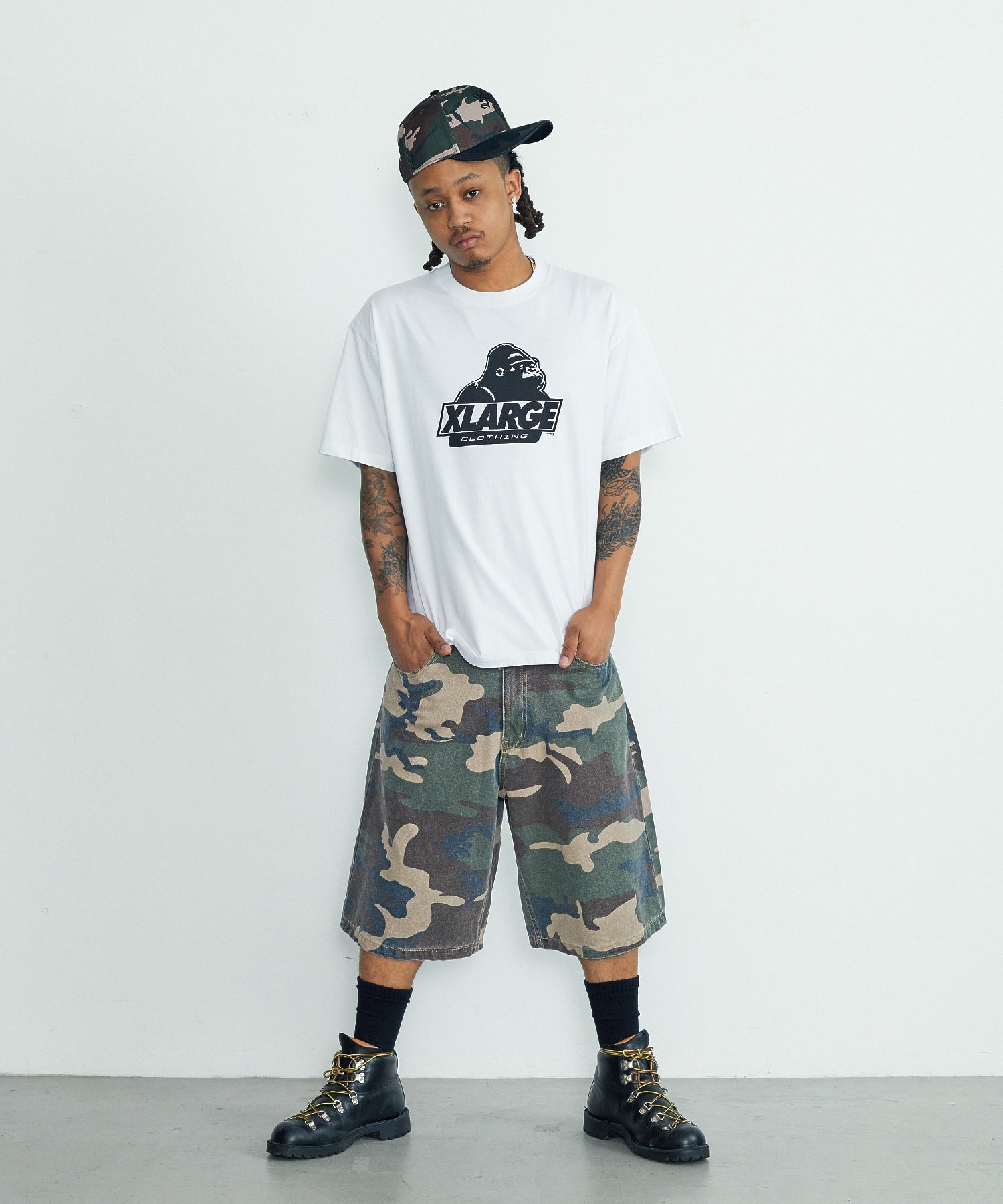 WASHED SHORT PANTS