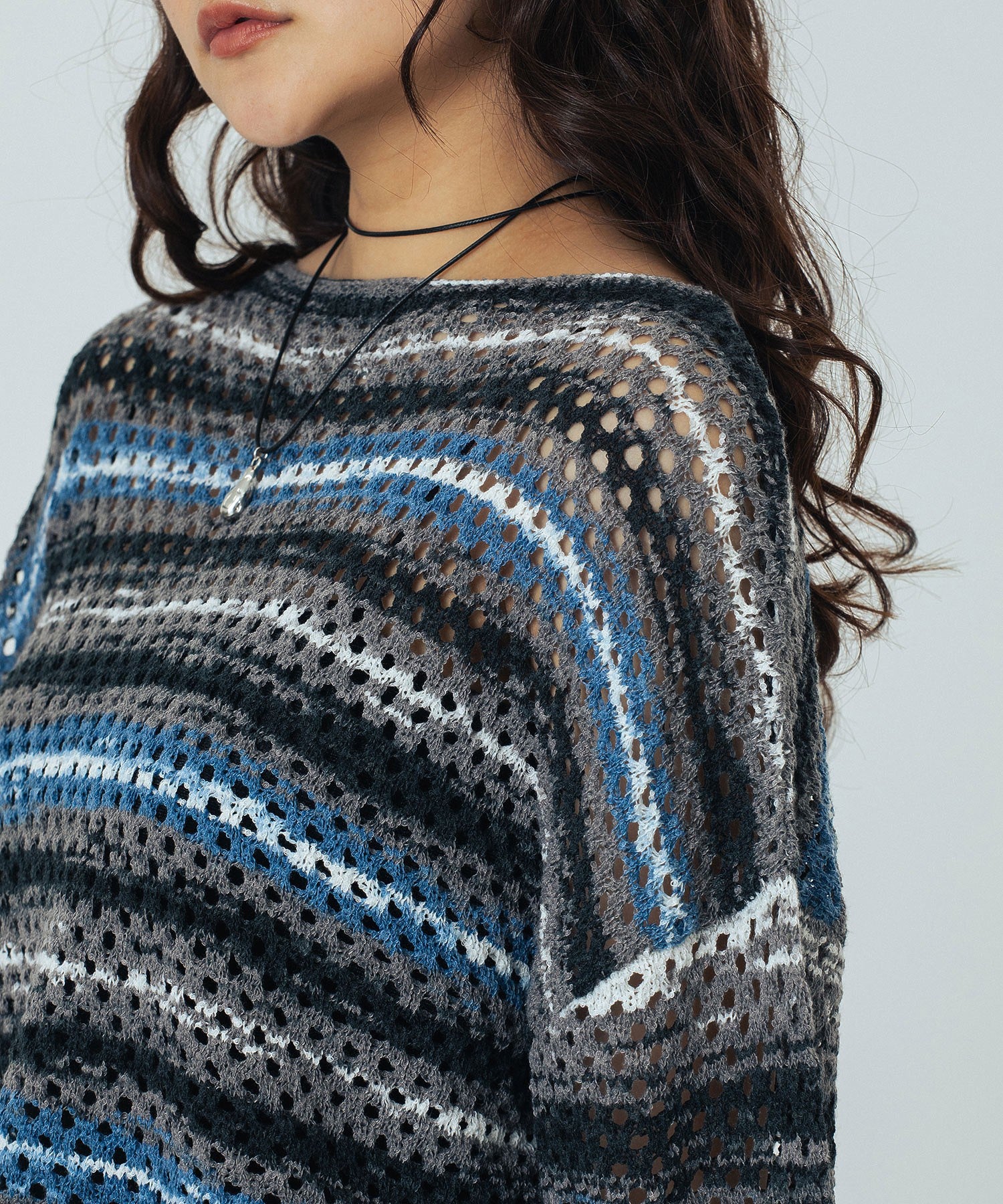 MESH KNIT P/O