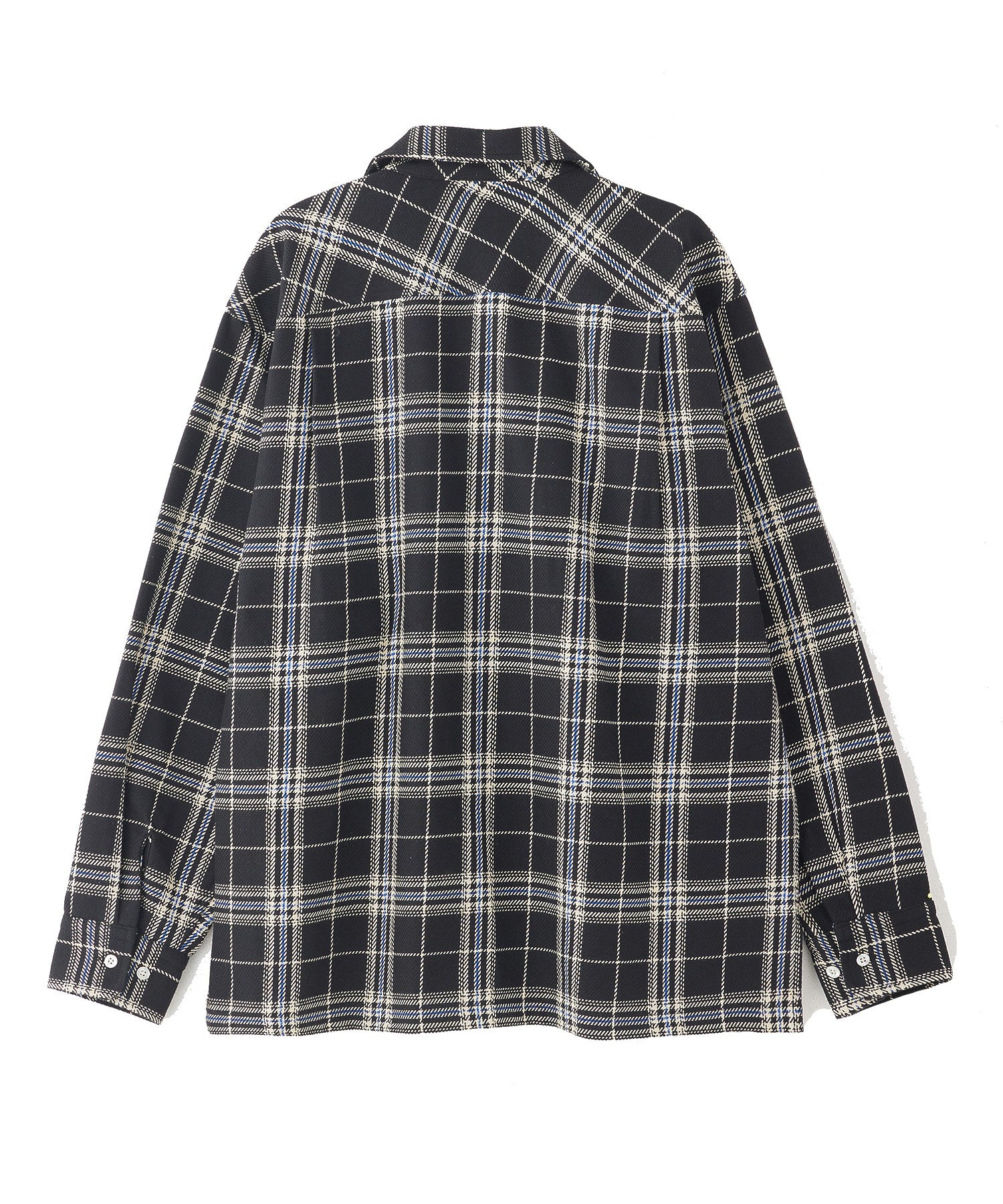 PLAID ITALIAN COLLAR L/S SHIRT