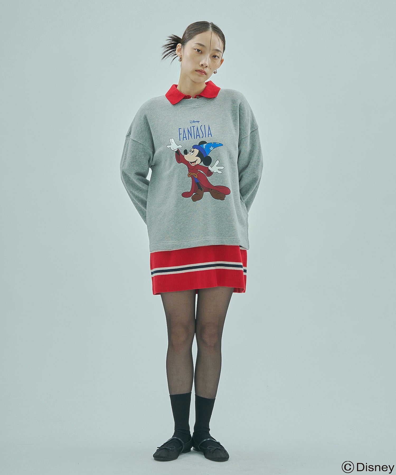 model:163cm 着用サイズ:S