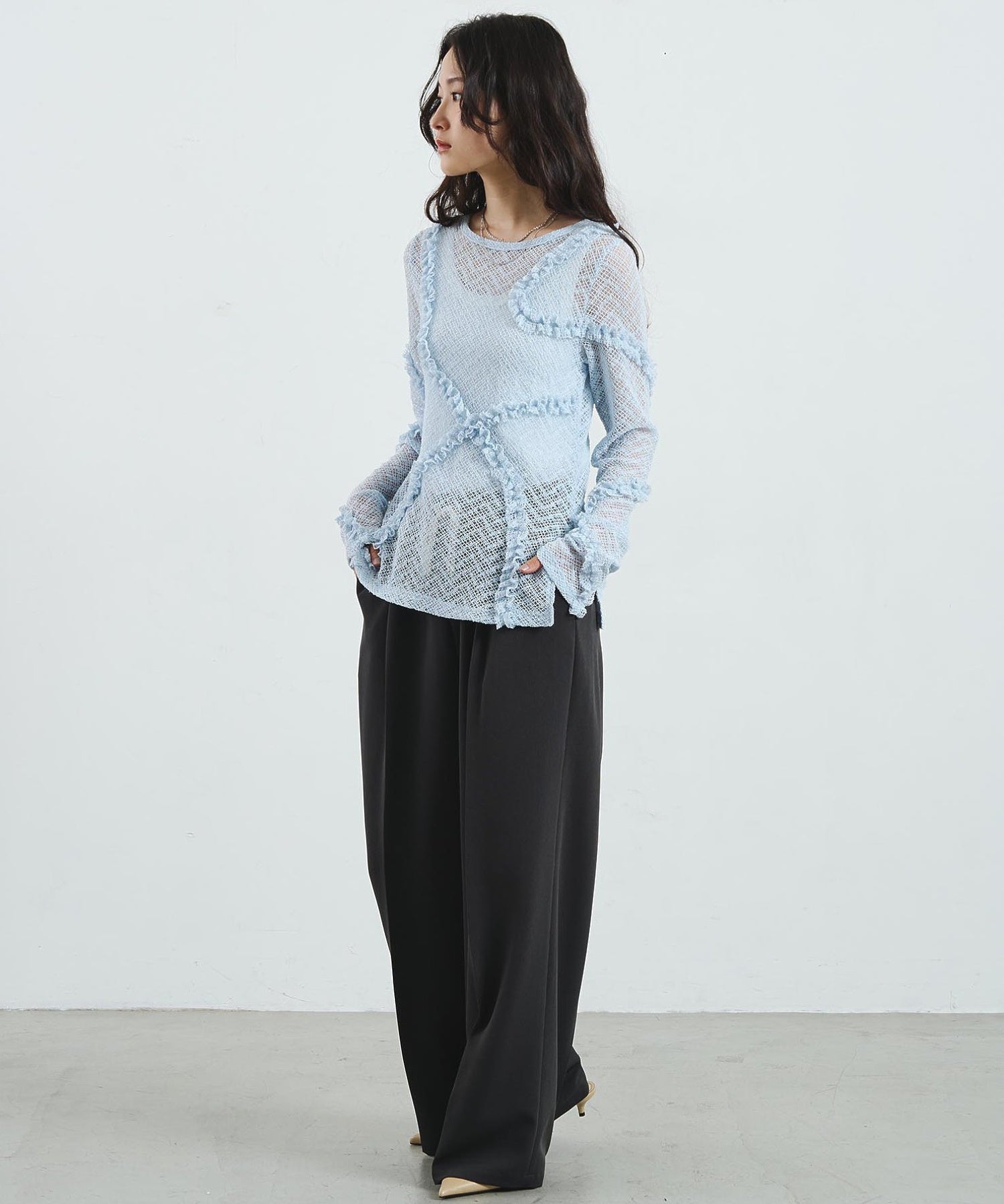 model:164cm 着用サイズ:ONE SIZE