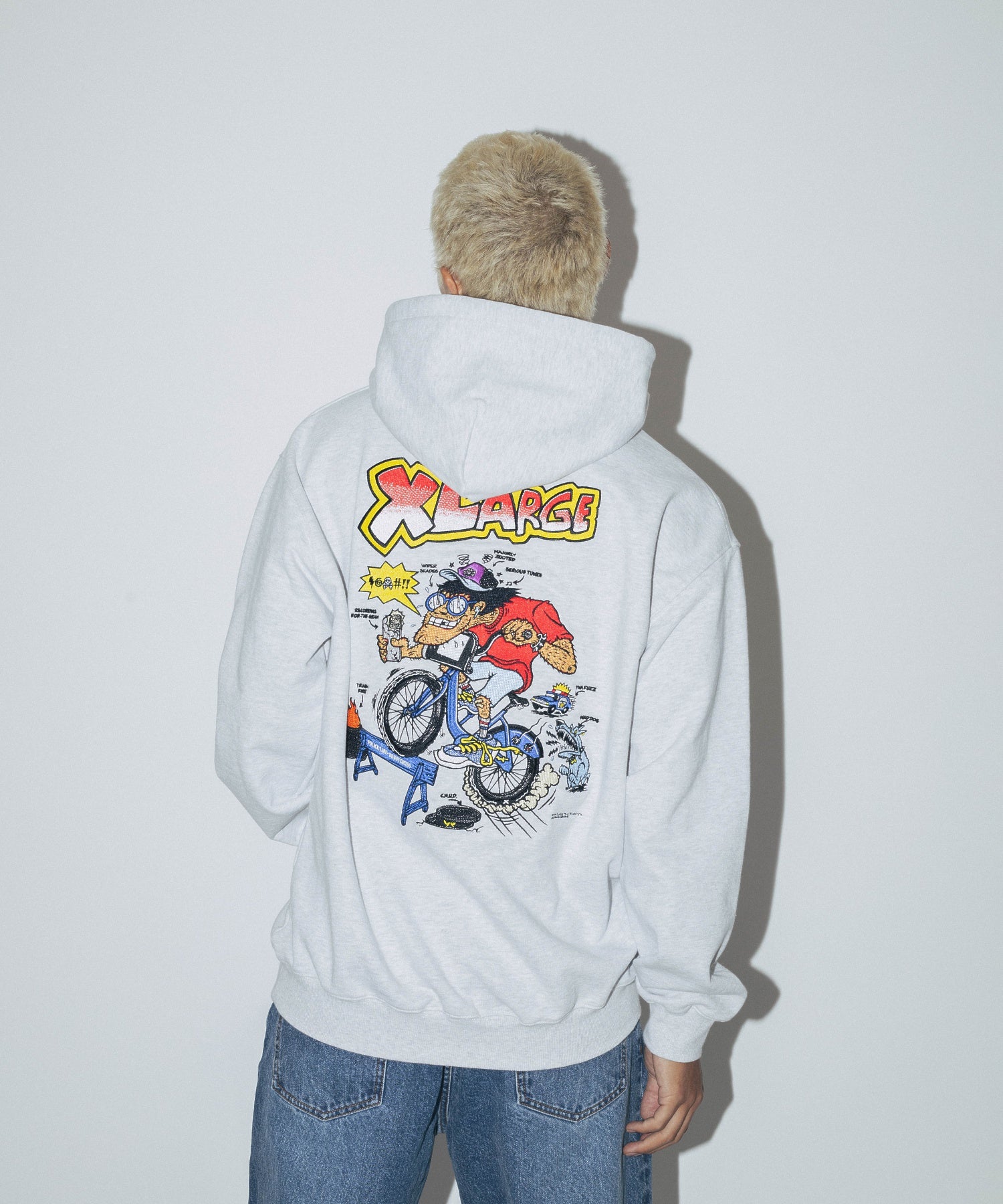 XLARGE×Citibikeboyz HOODED SWEATSHIRT