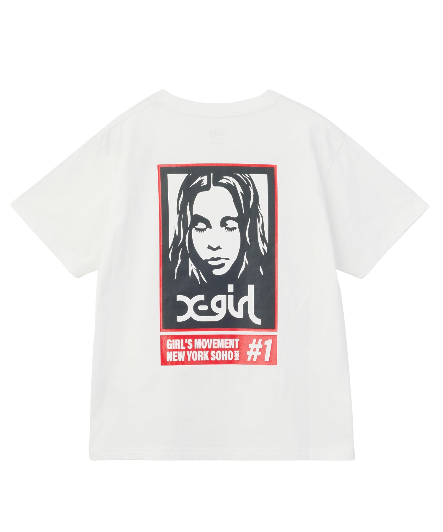 COLORED BOX FACE S/S TEE