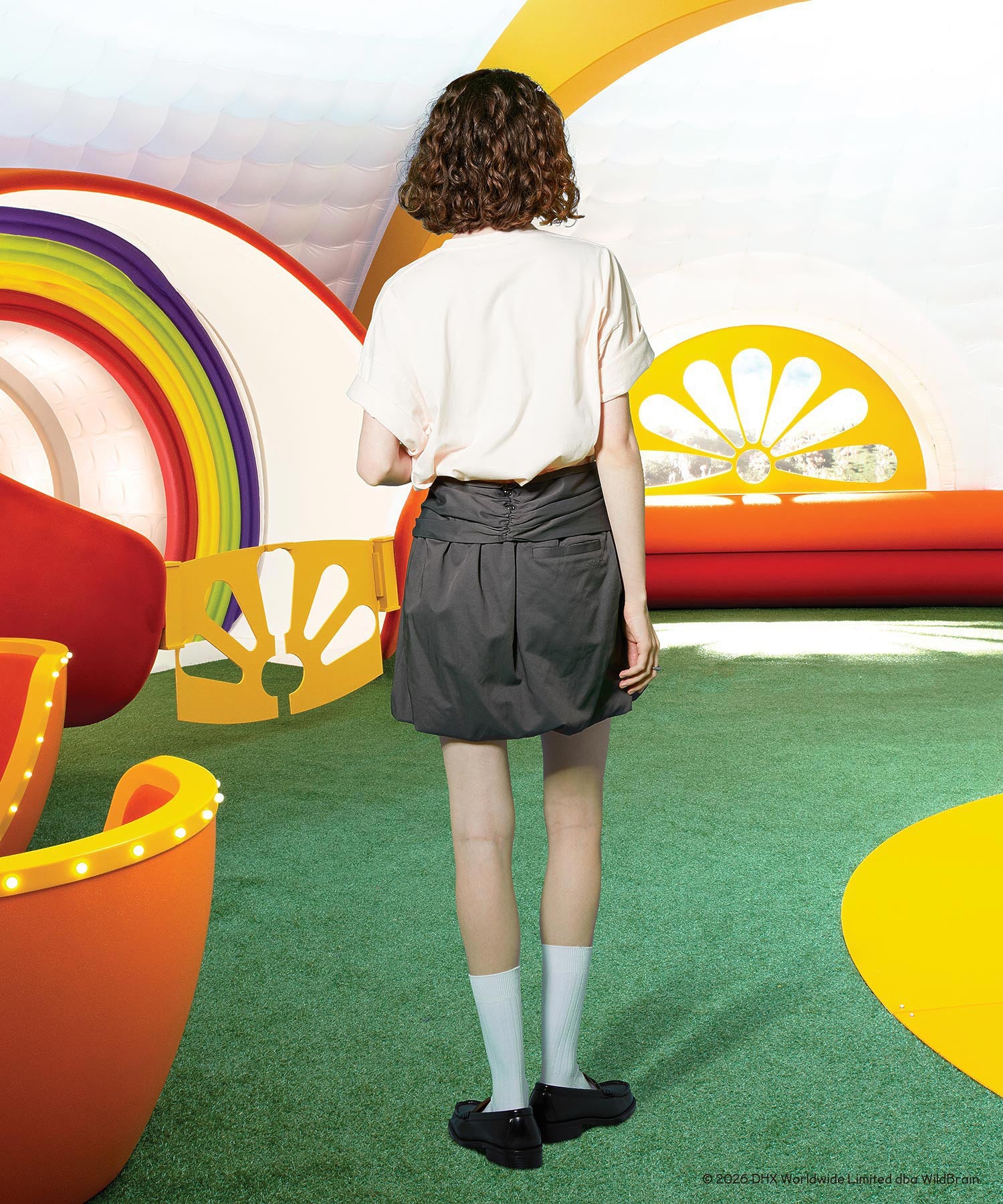 MILKFED. / TELETUBBIES PLAYTIME WIDE S/S TEE