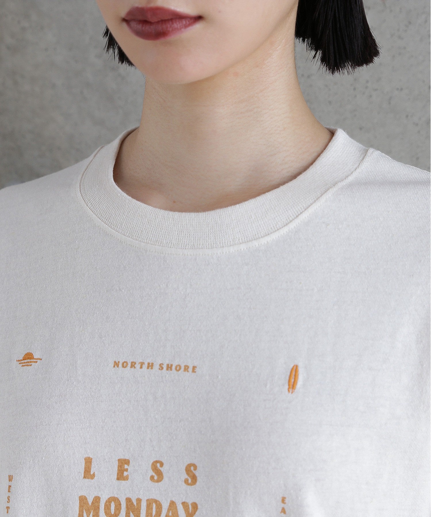 【WEB・一部店舗限定】麻ブレンドロゴTシャツ