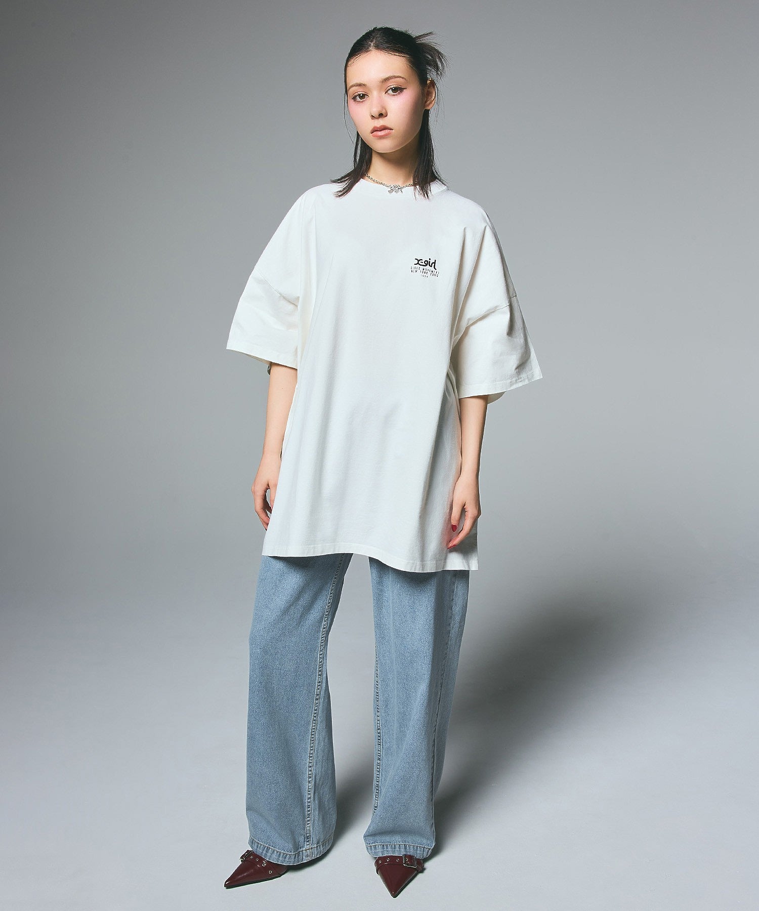 FACE LABEL EASY PANTS