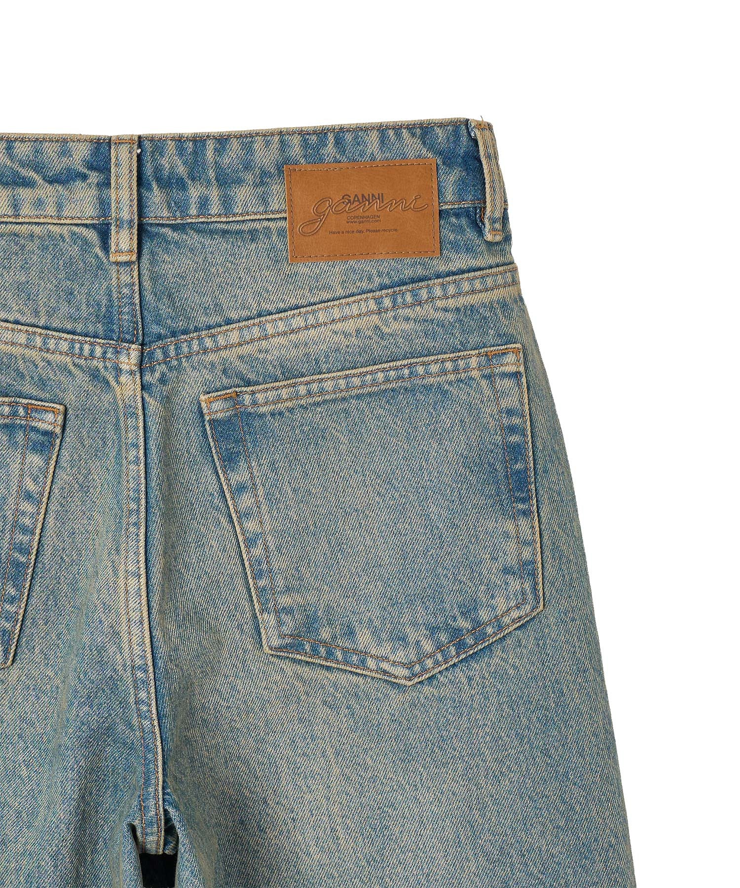 GANNI/ESSENTIALS TINT RIGID DENIM IZEY