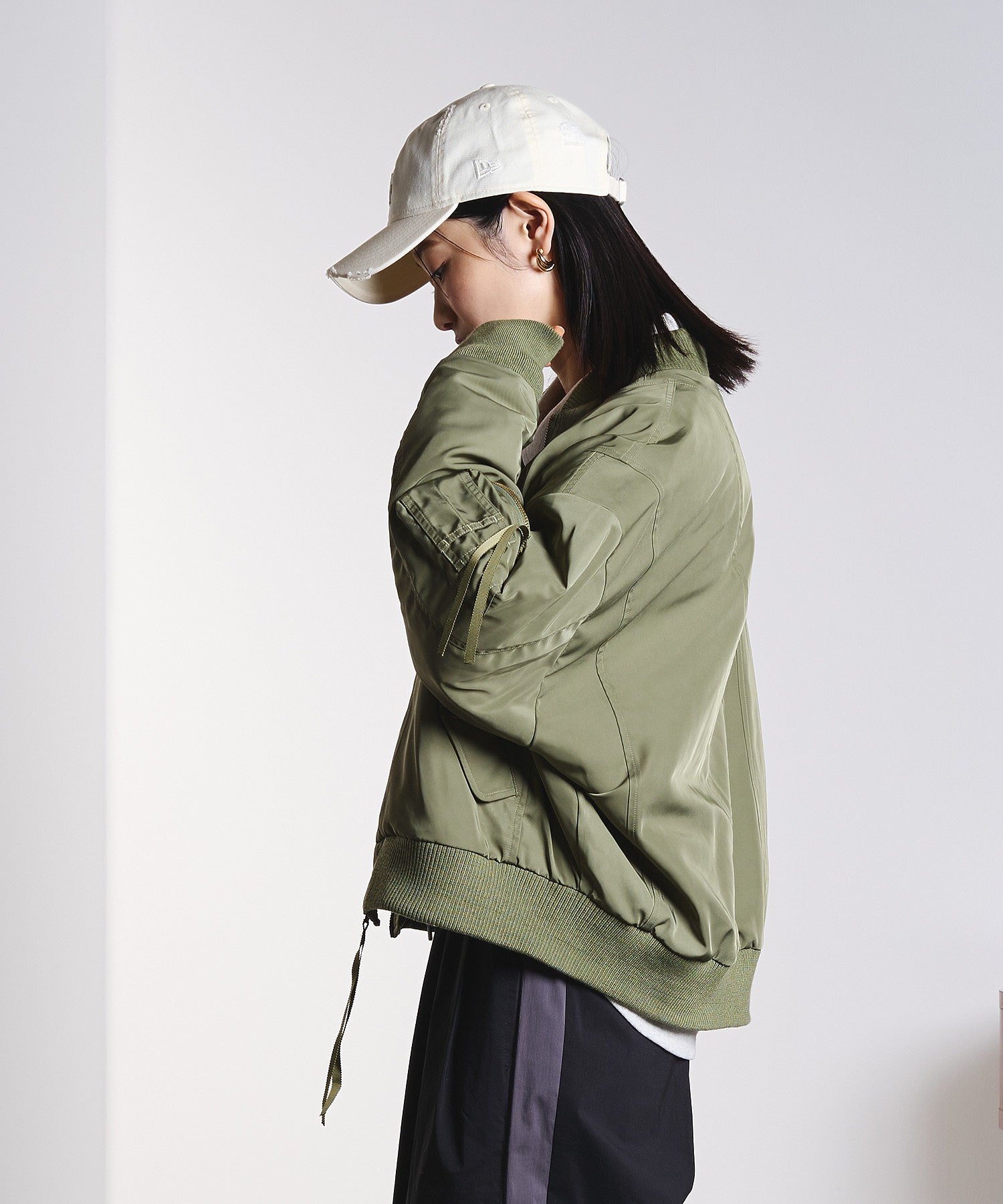 model:169cm 着用サイズ:ONE SIZE