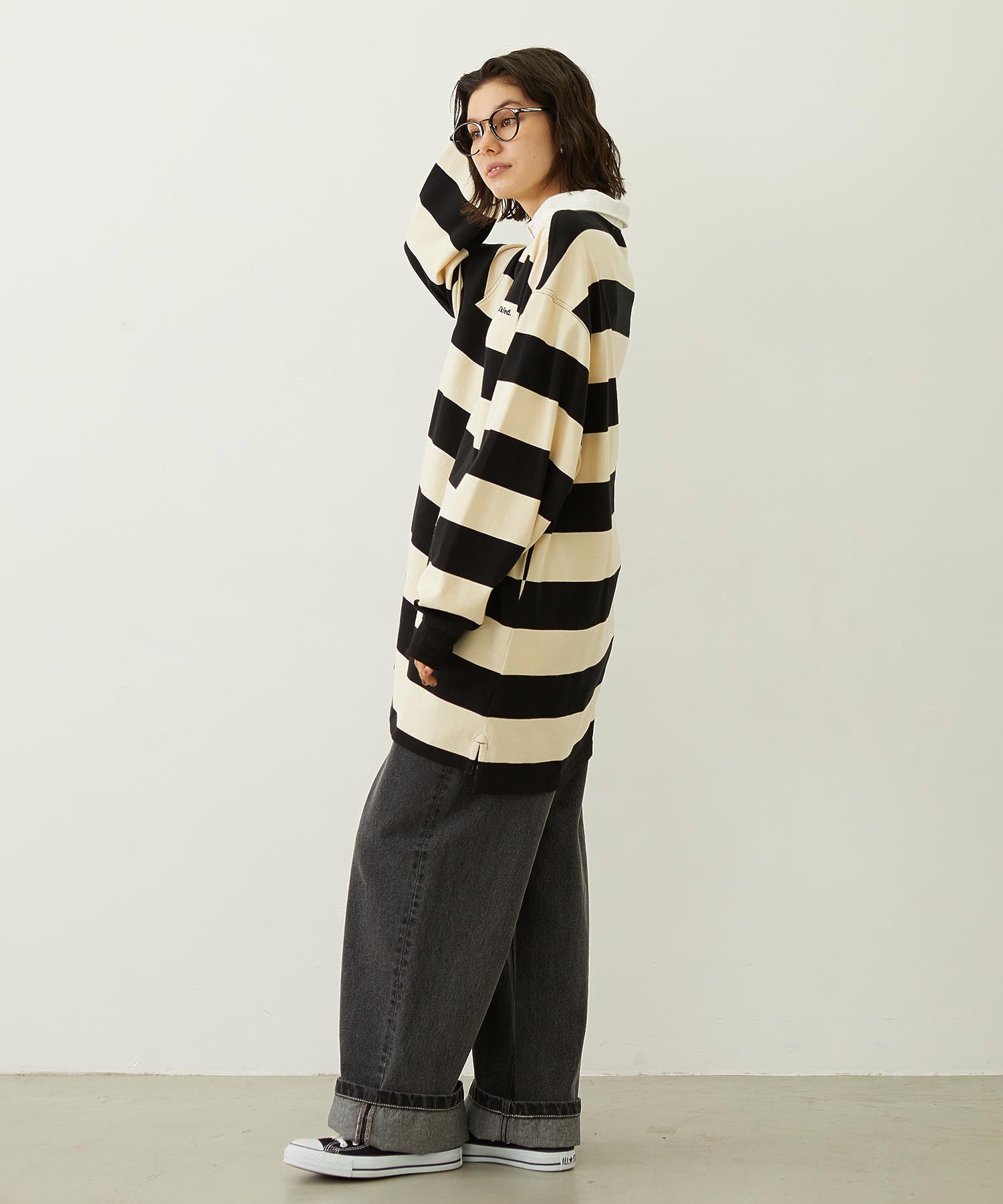 STRIPED RUGBY SHIRT
