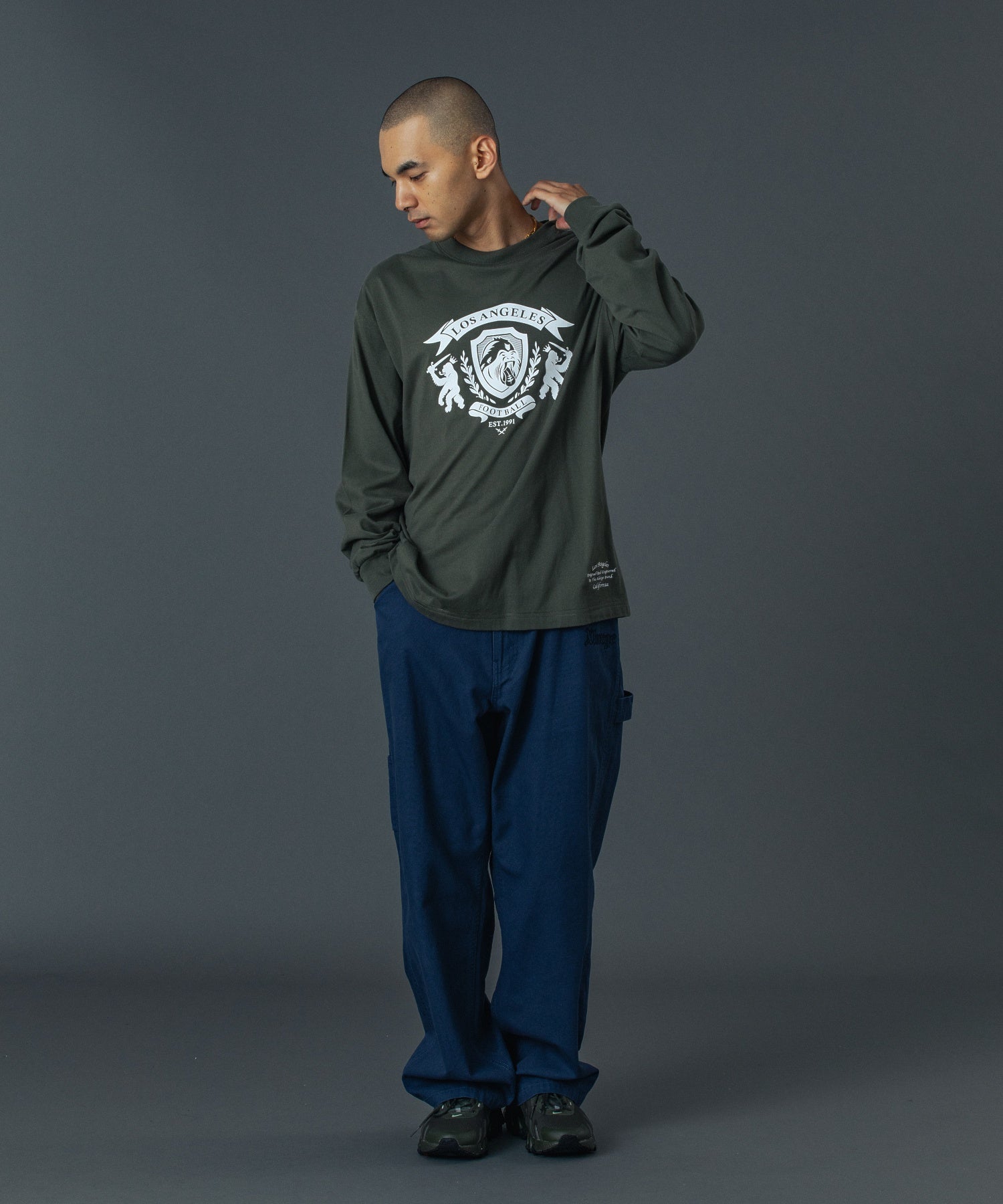 PATCHED OLD ENGLISH PAINTER PANTS