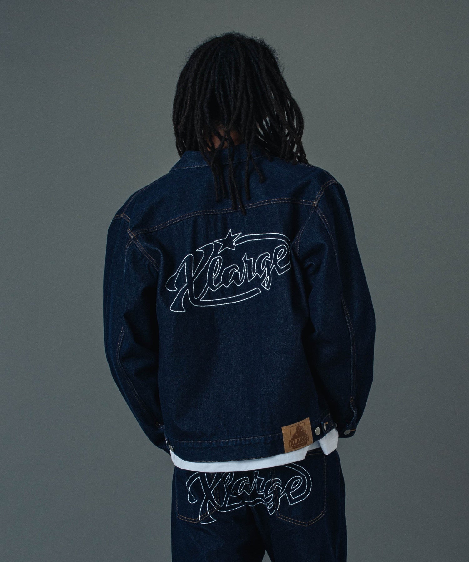 STAR LOGO DENIM JACKET