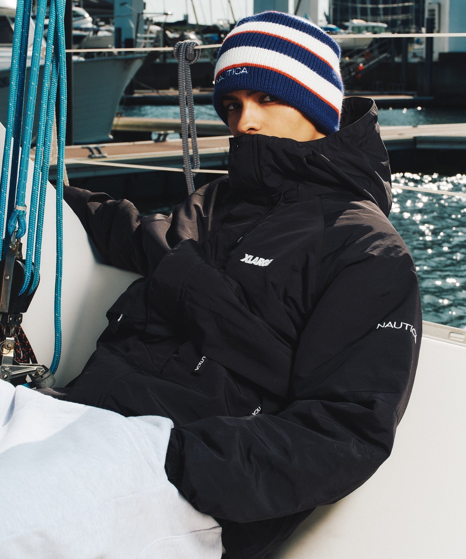 XLARGE×NAUTICA SAILING JACKET