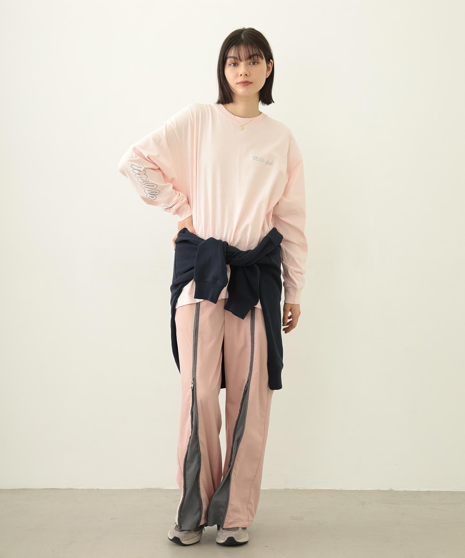 ICING LOGO WIDE SWEAT HOODIE