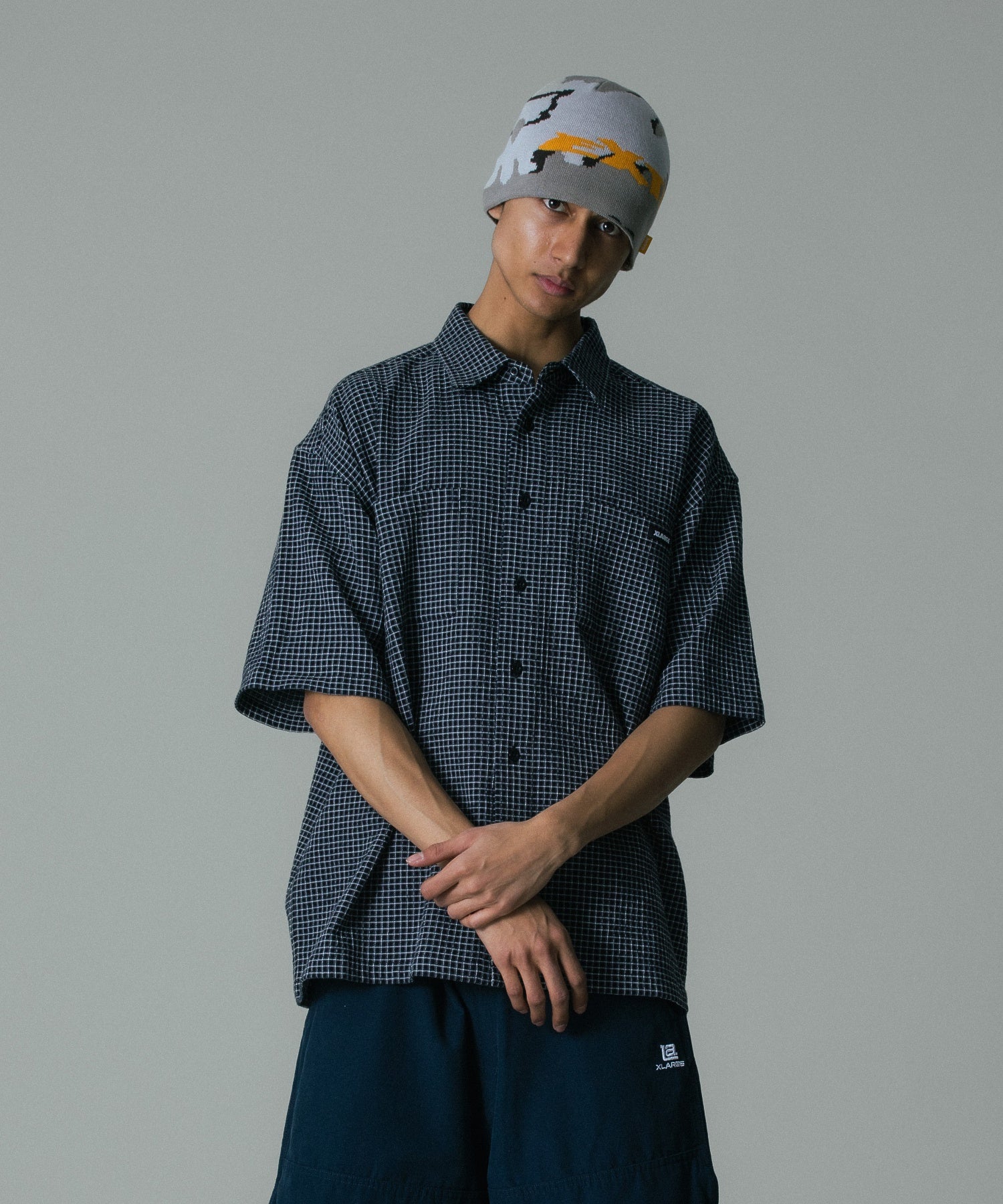 MODEL 身長183cm / 着用サイズ：Lサイズ