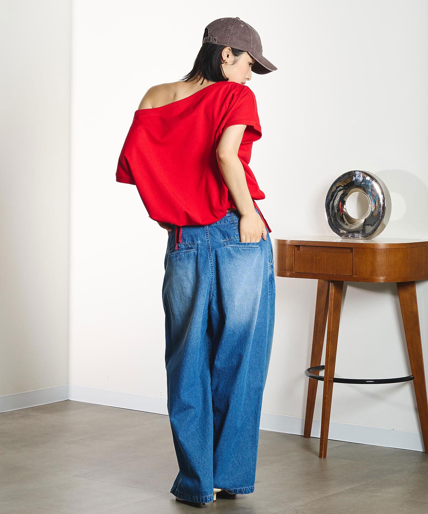model:166cm 着用サイズ:ONE SIZE