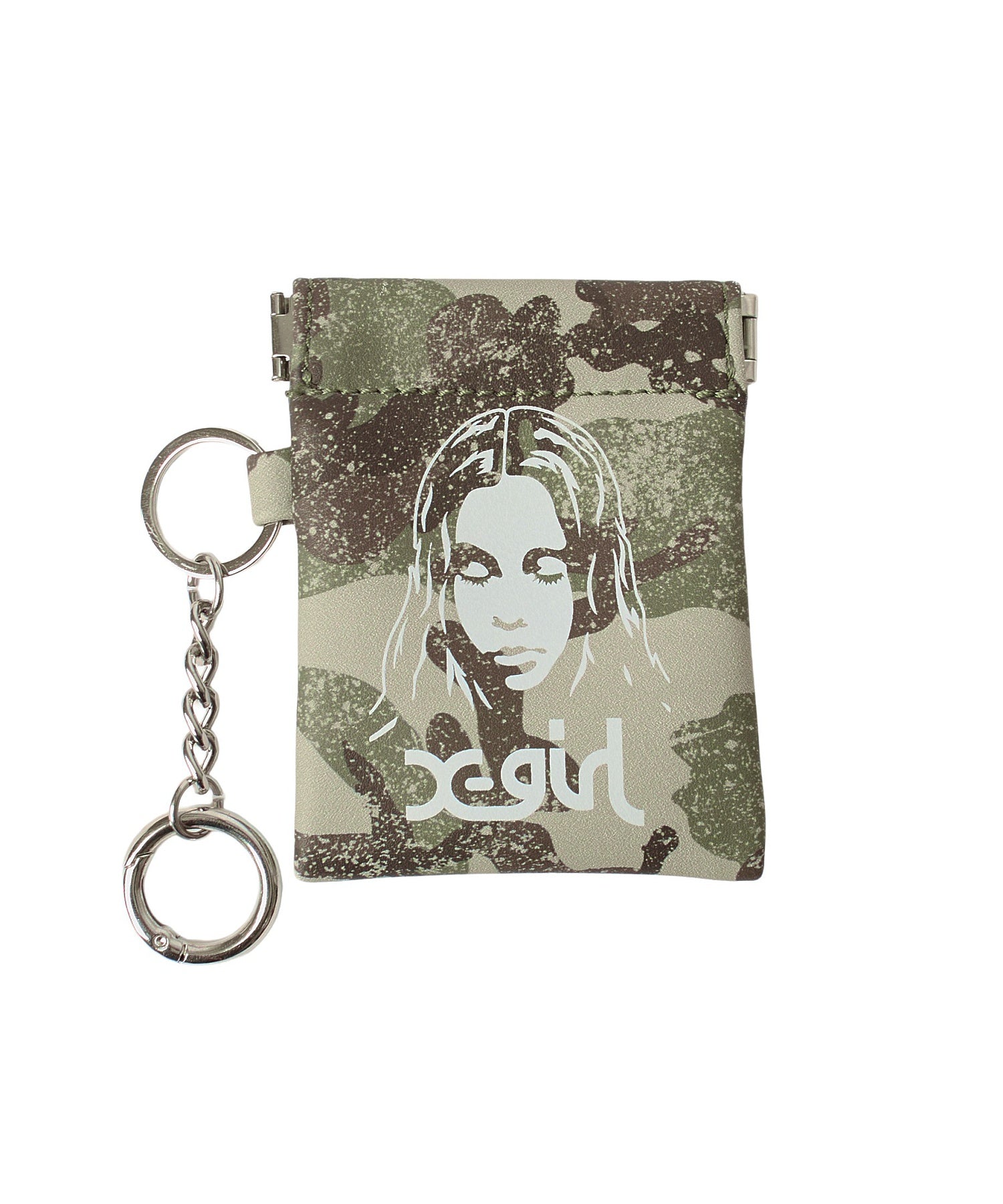 FACE MINI POUCH KEYRING