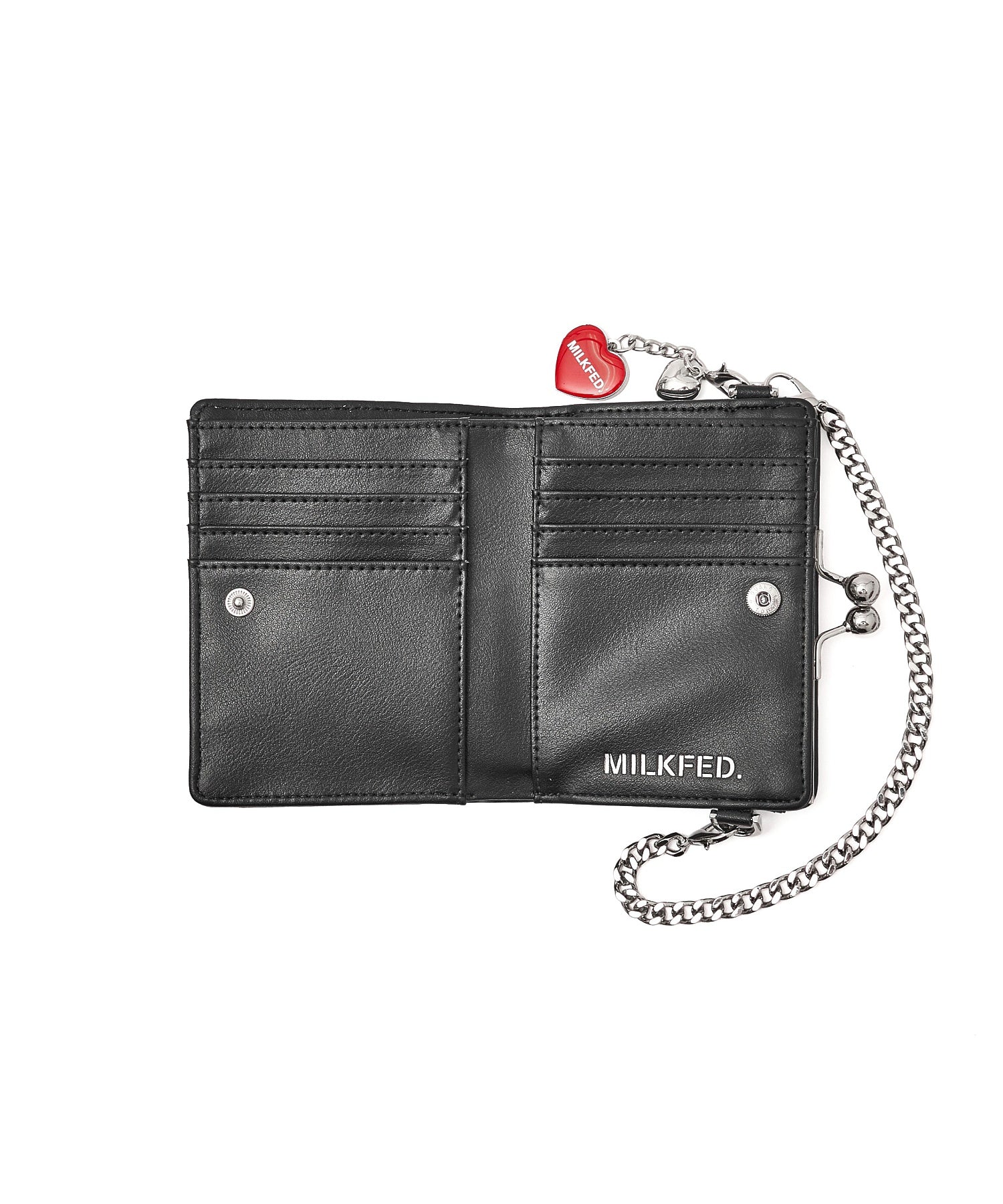 EMBOSSED LOGO BI-FOLD WALLET