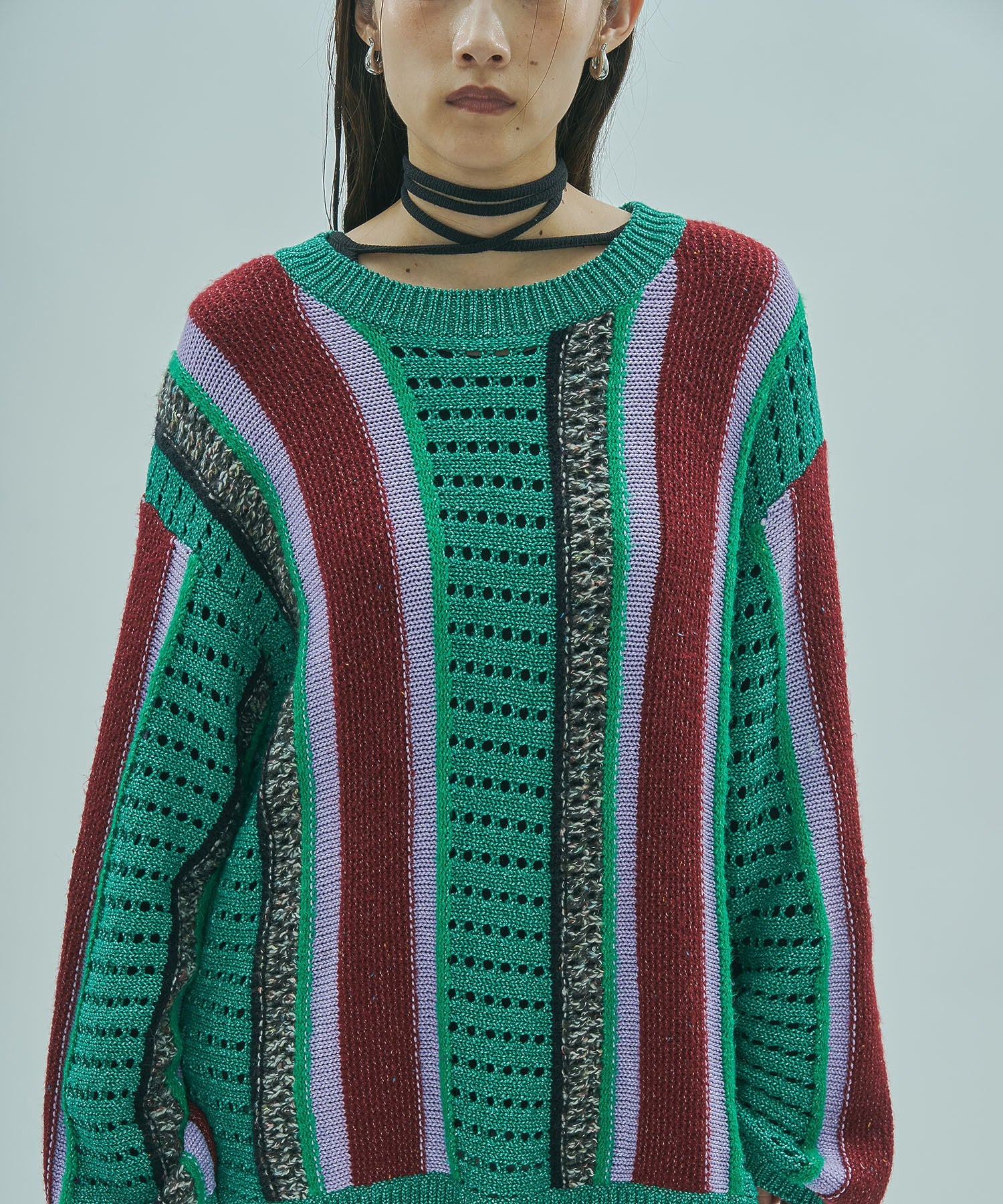 GENE HEAVENS/MULTI COLOR KNIT