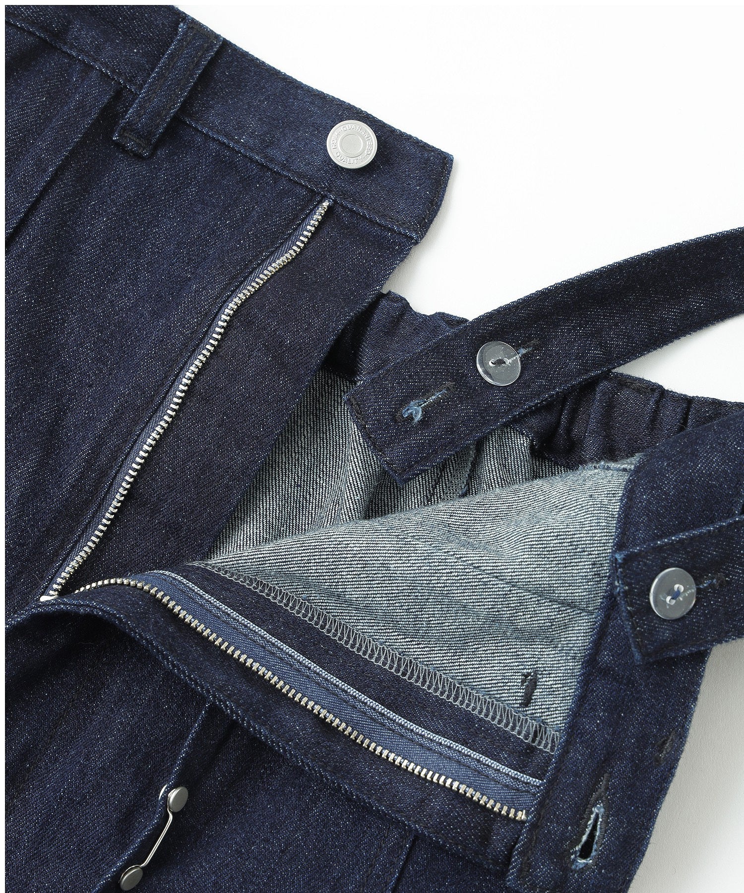 DENIM TUCK COMBINASON