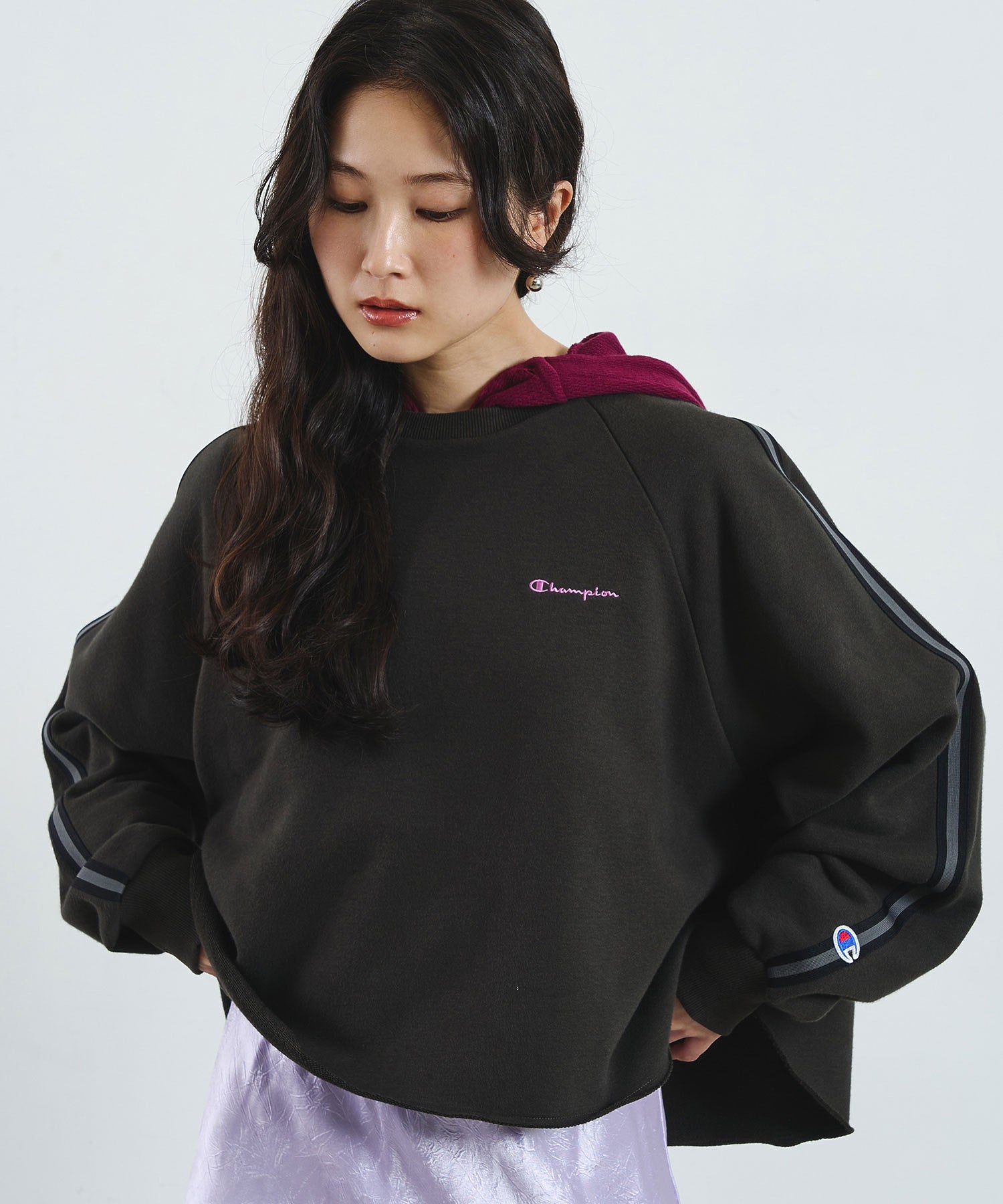 【Champion別注】SIDE LINE SWEAT