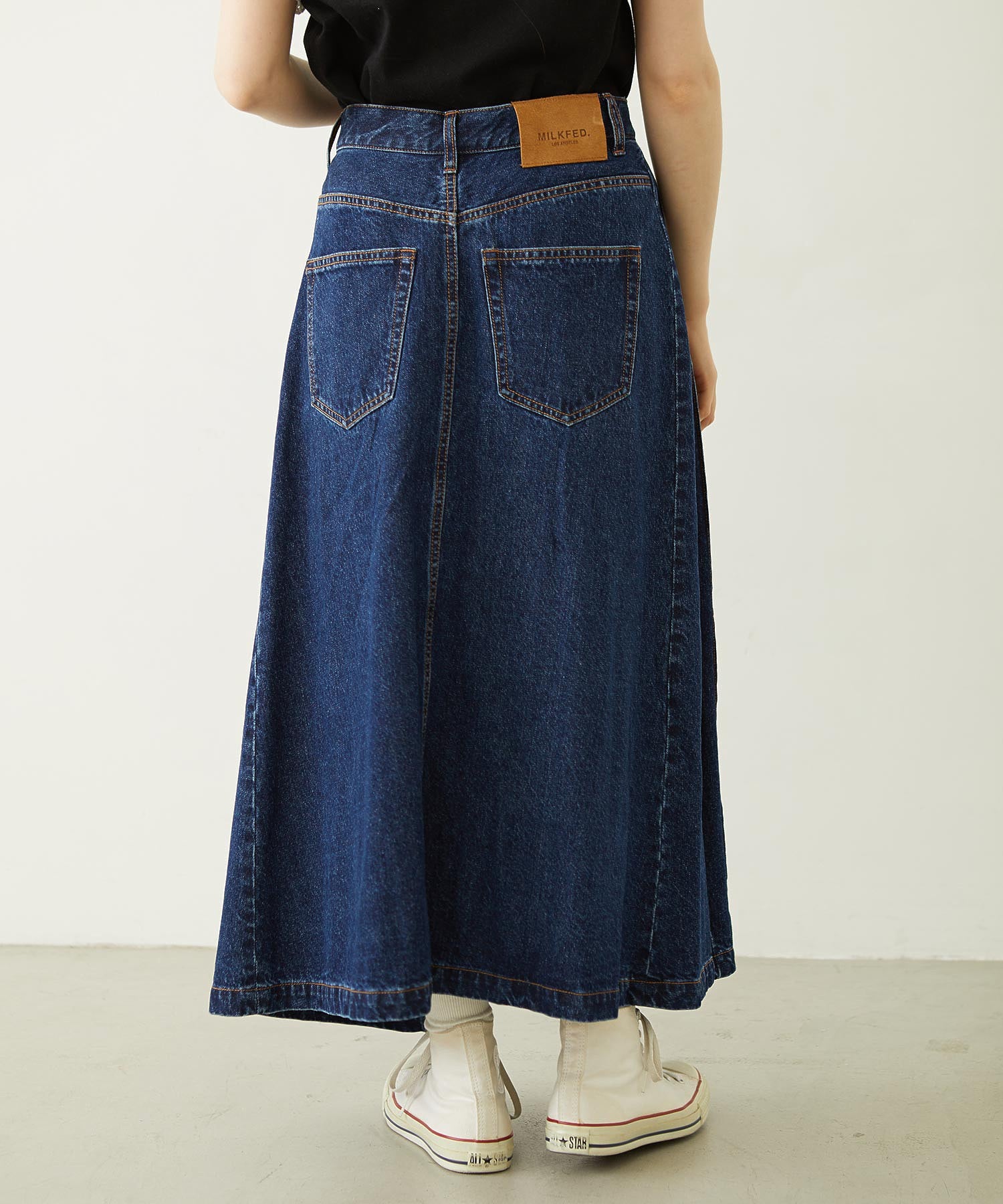 ASYMMETRICAL LONG SKIRT