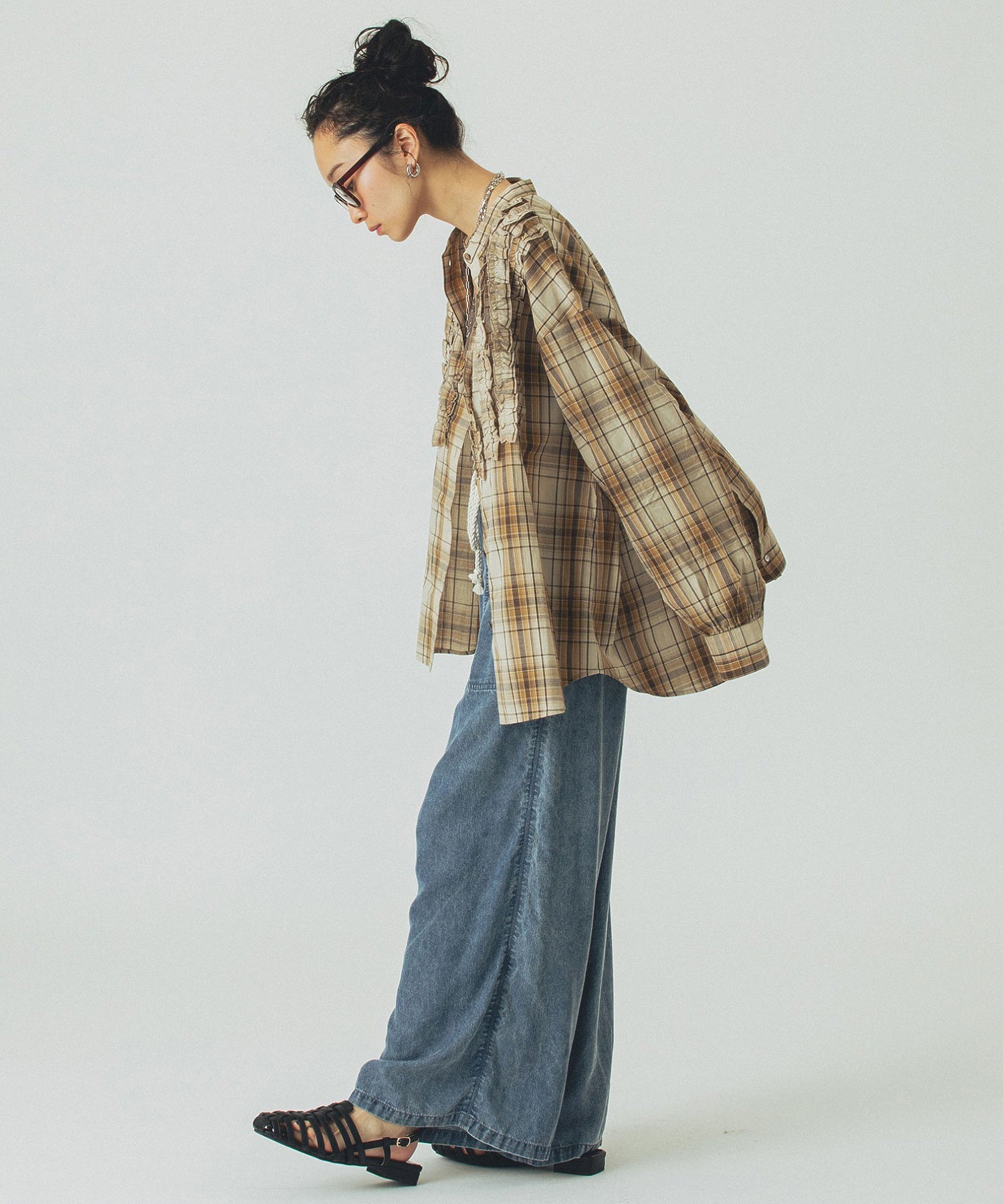 model:161cm 着用サイズ:ONE SIZE