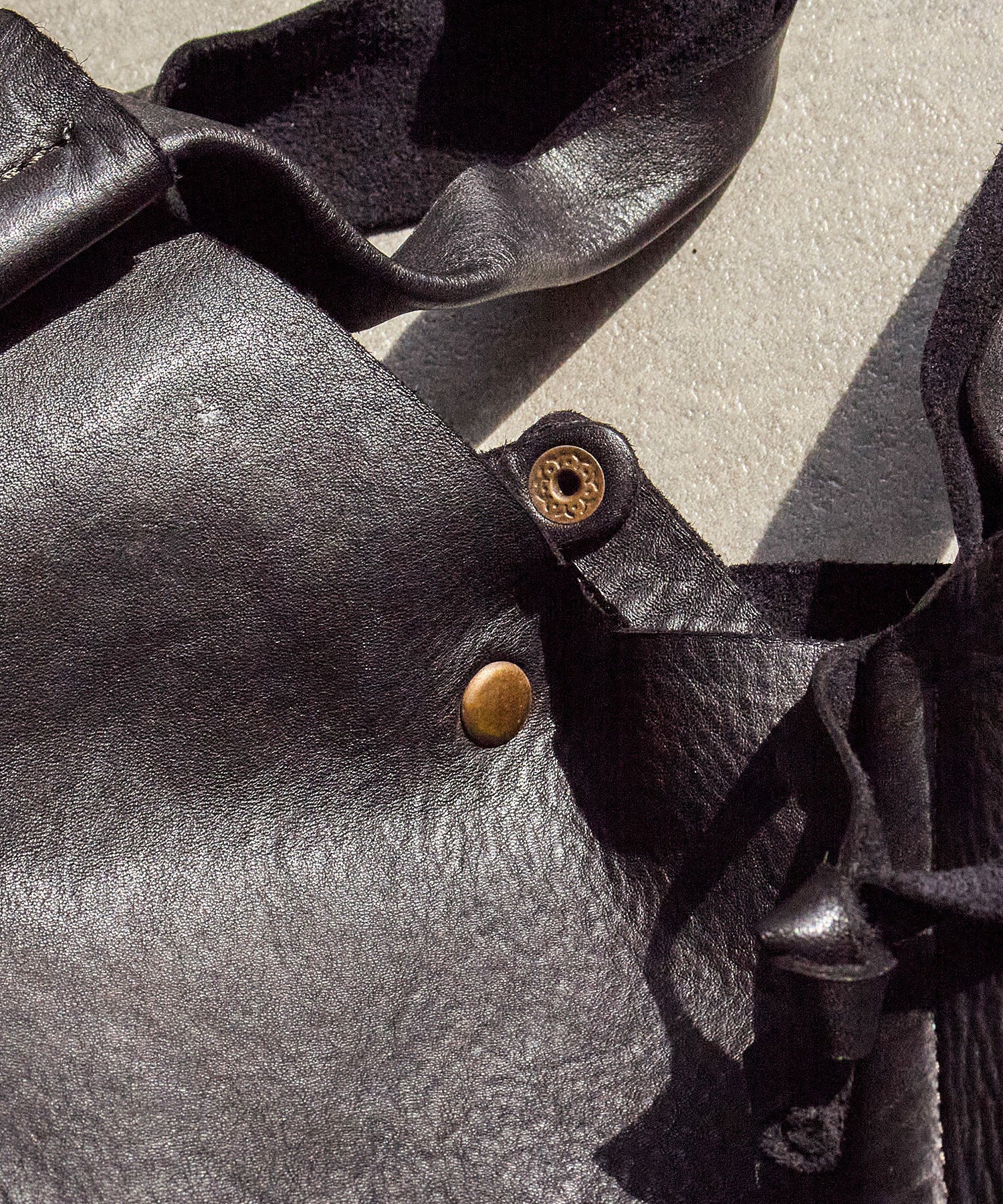 MILLELA FIRENZE/GARMENT DYED TOTER BAG