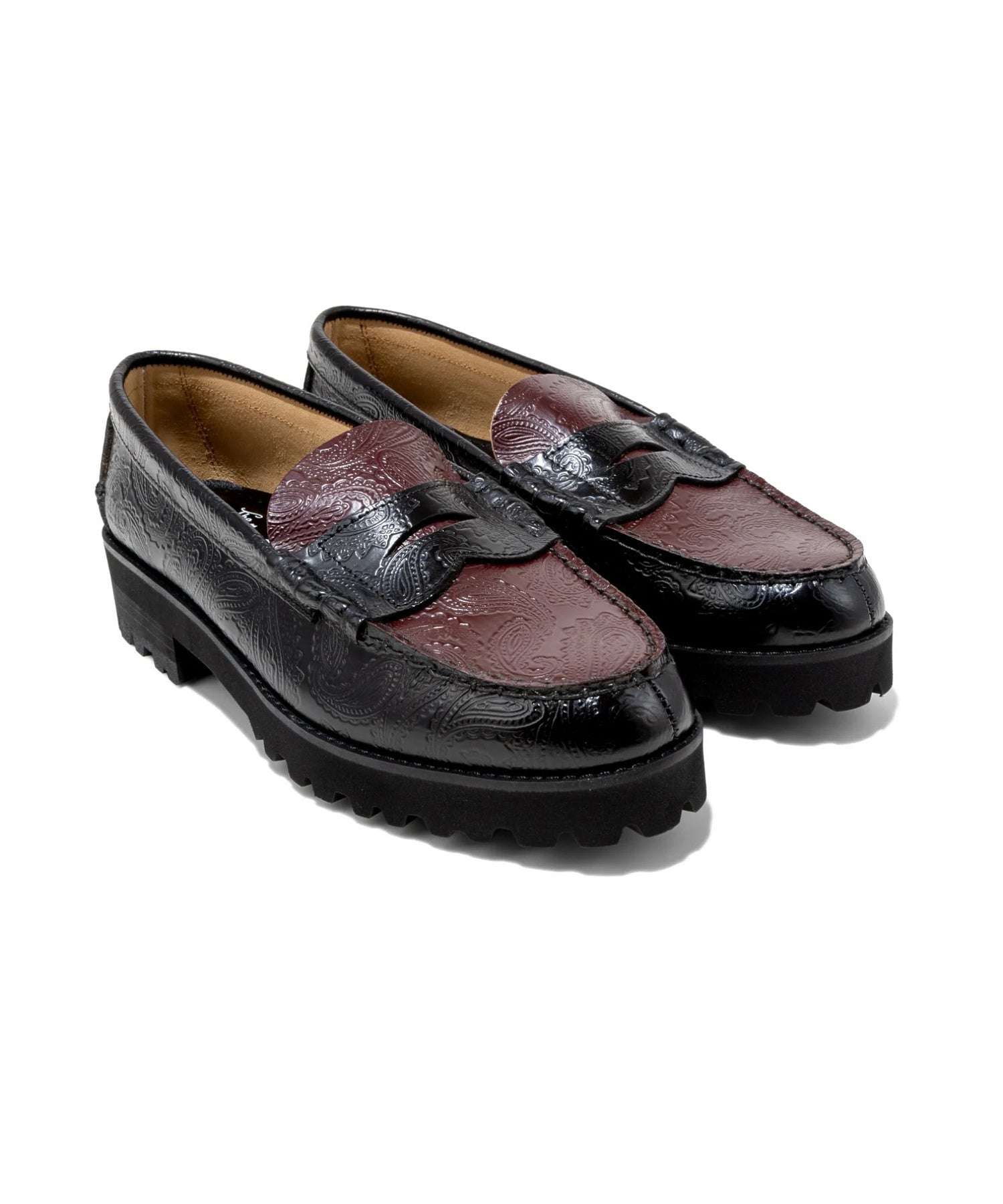 【ROSE BUD別注】The Kenford Fineshoes/TANK SOLE COMBI COLOR LOAFERS