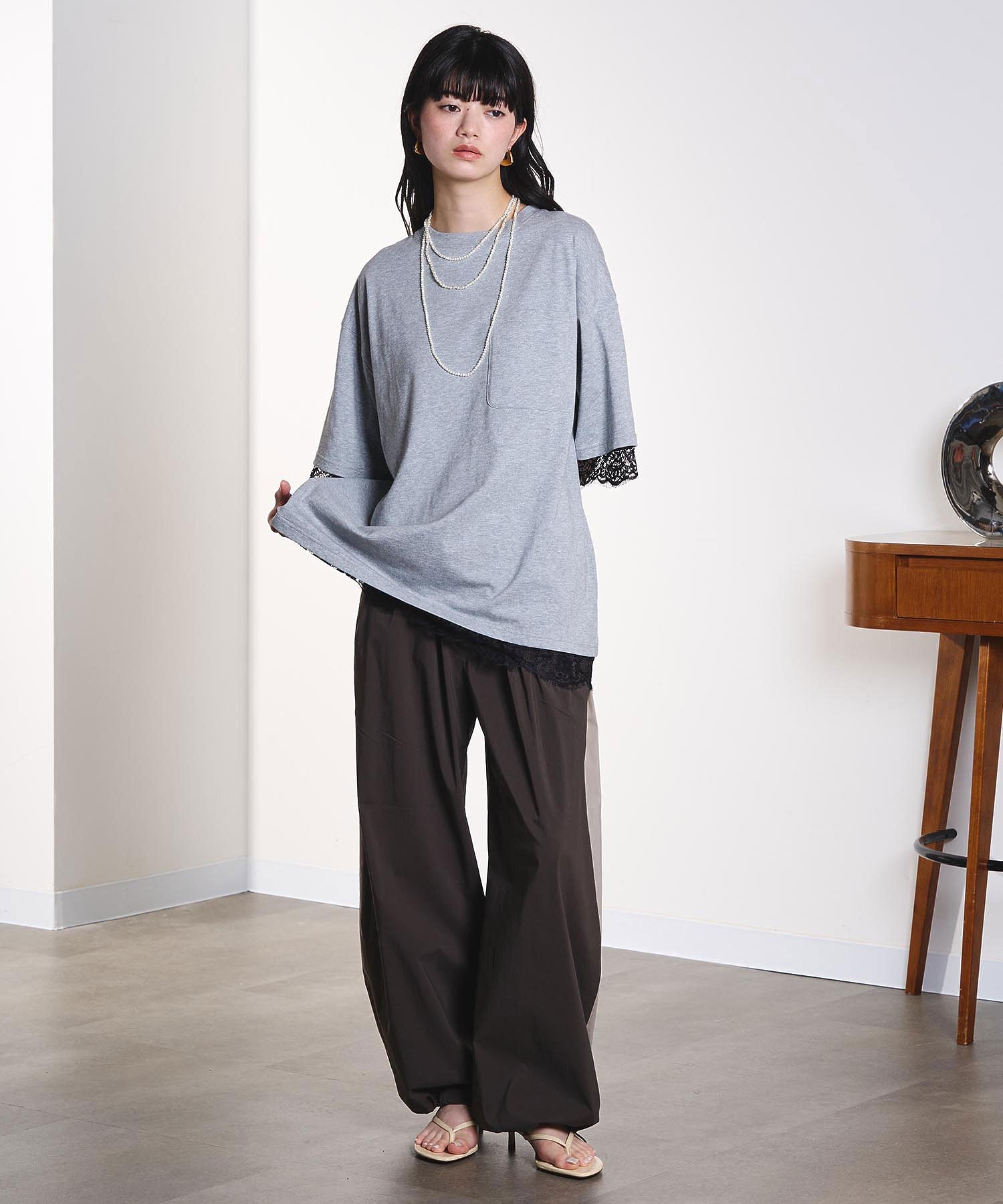 model:163cm 着用サイズ:ONE SIZE